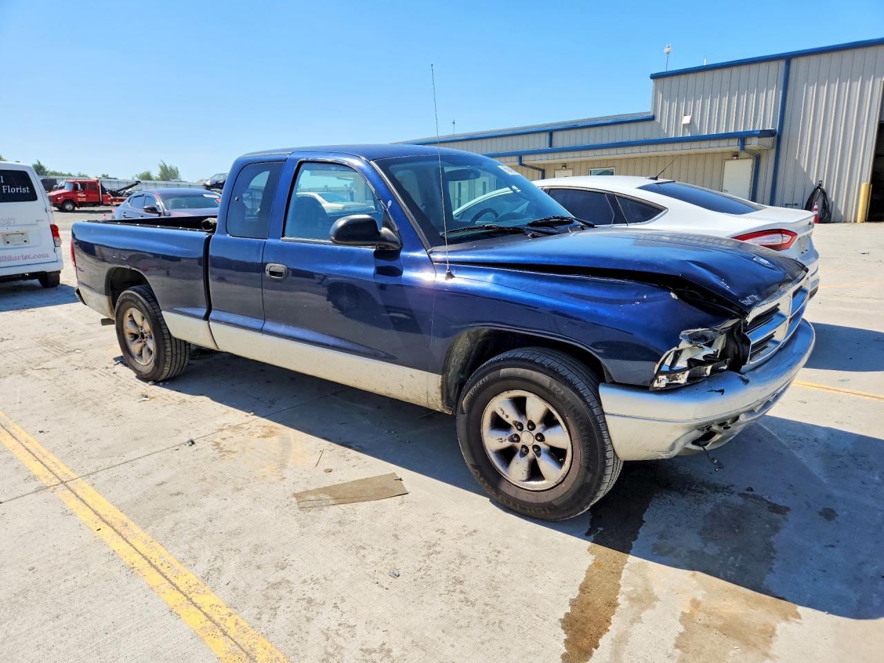 2004 Dodge Dakota Slt Blue vin: 1D7GL42K44S632947