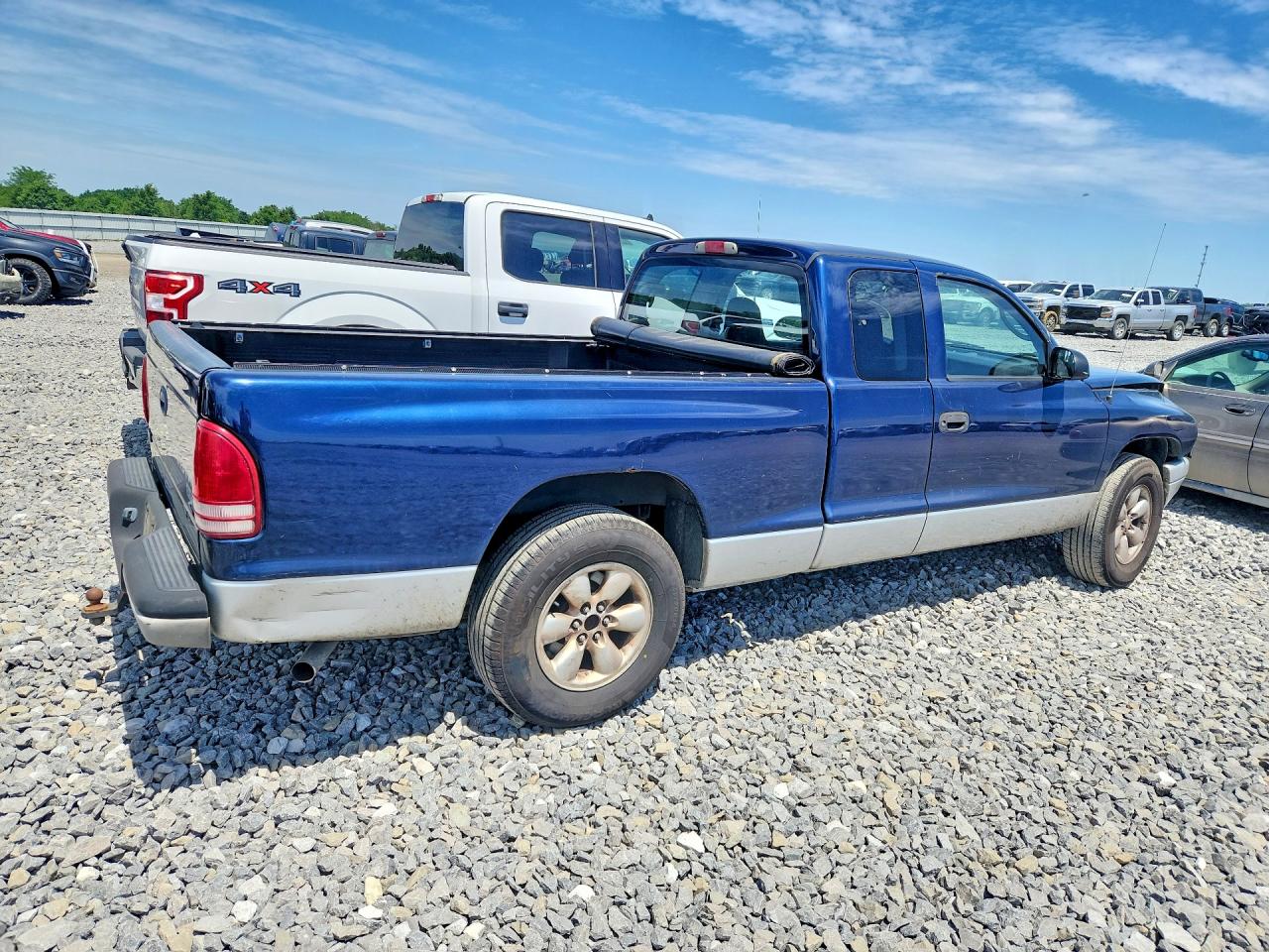 2004 Dodge Dakota Slt Blue vin: 1D7GL42K44S632947
