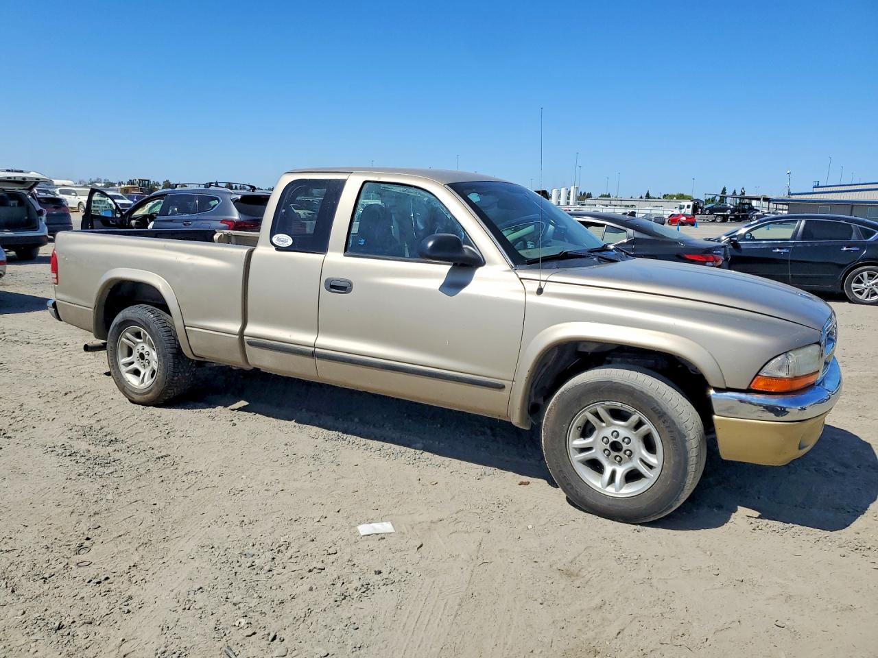 2004 Dodge Dakota Slt Tan vin: 1D7GL42N34S671622