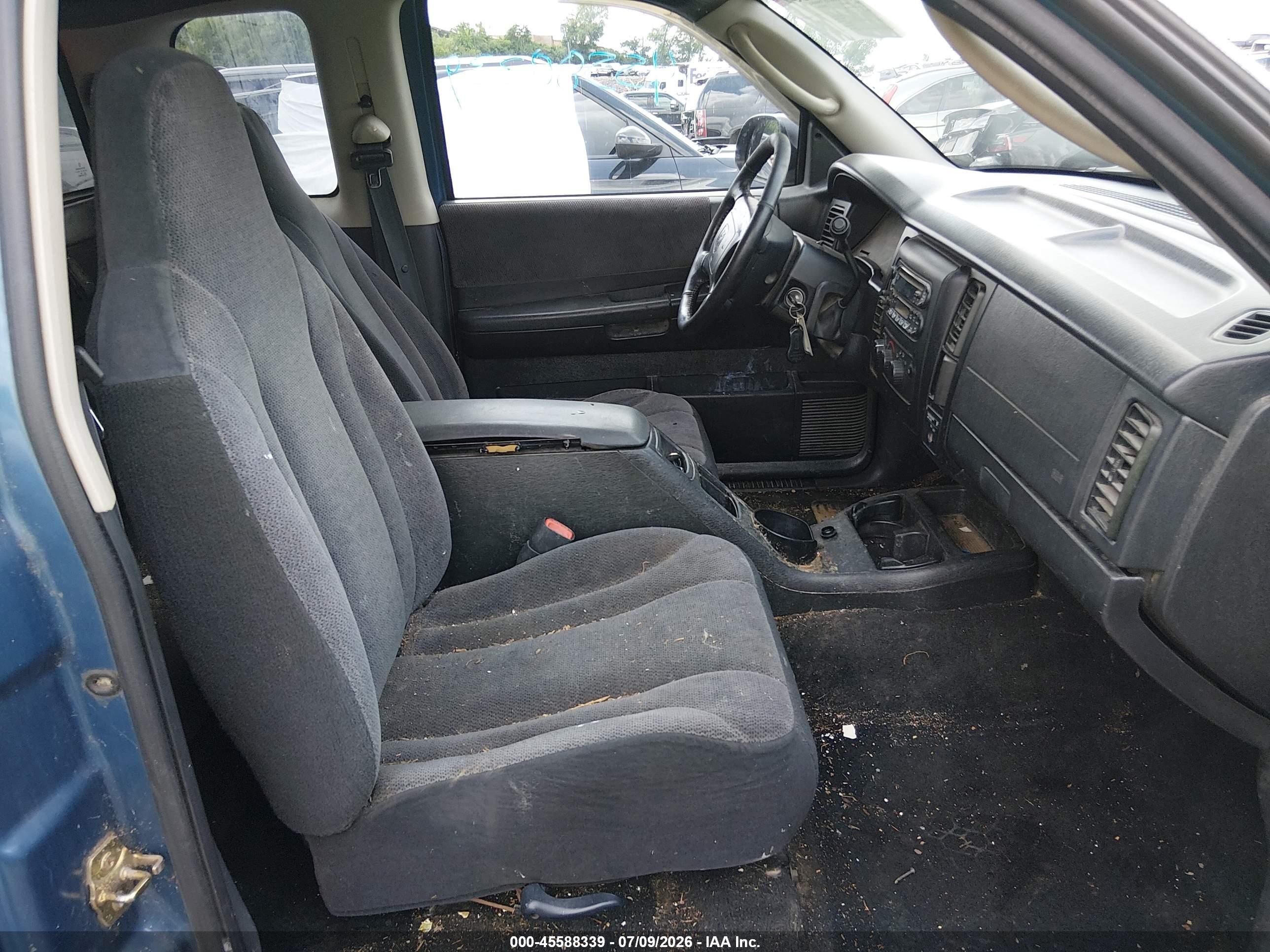 2004 Dodge Dakota Slt Blue vin: 1D7GL42N54S748328