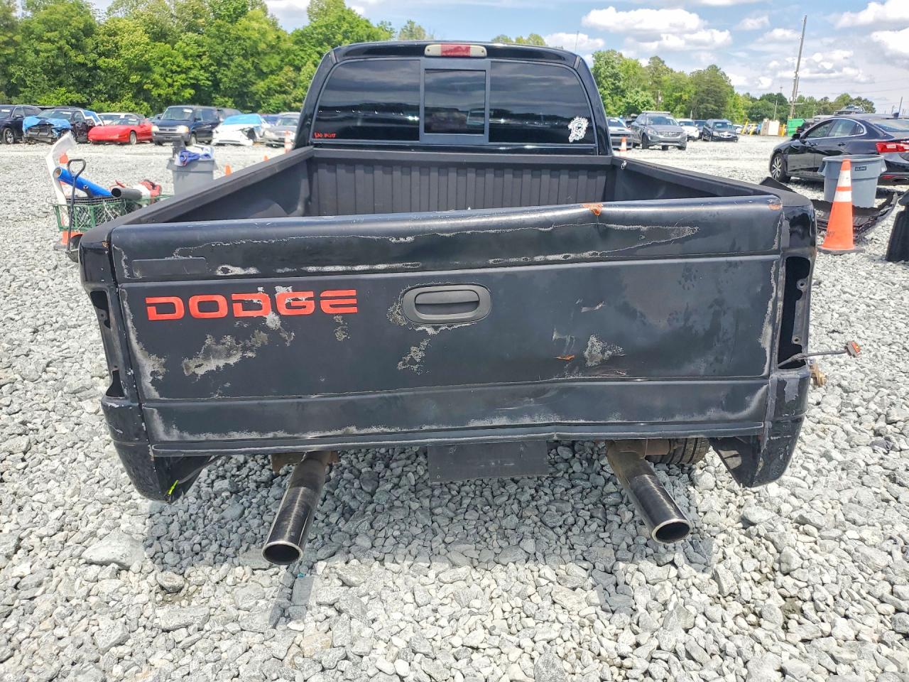 2004 Dodge Dakota Slt Black vin: 1D7GL42N74S674667