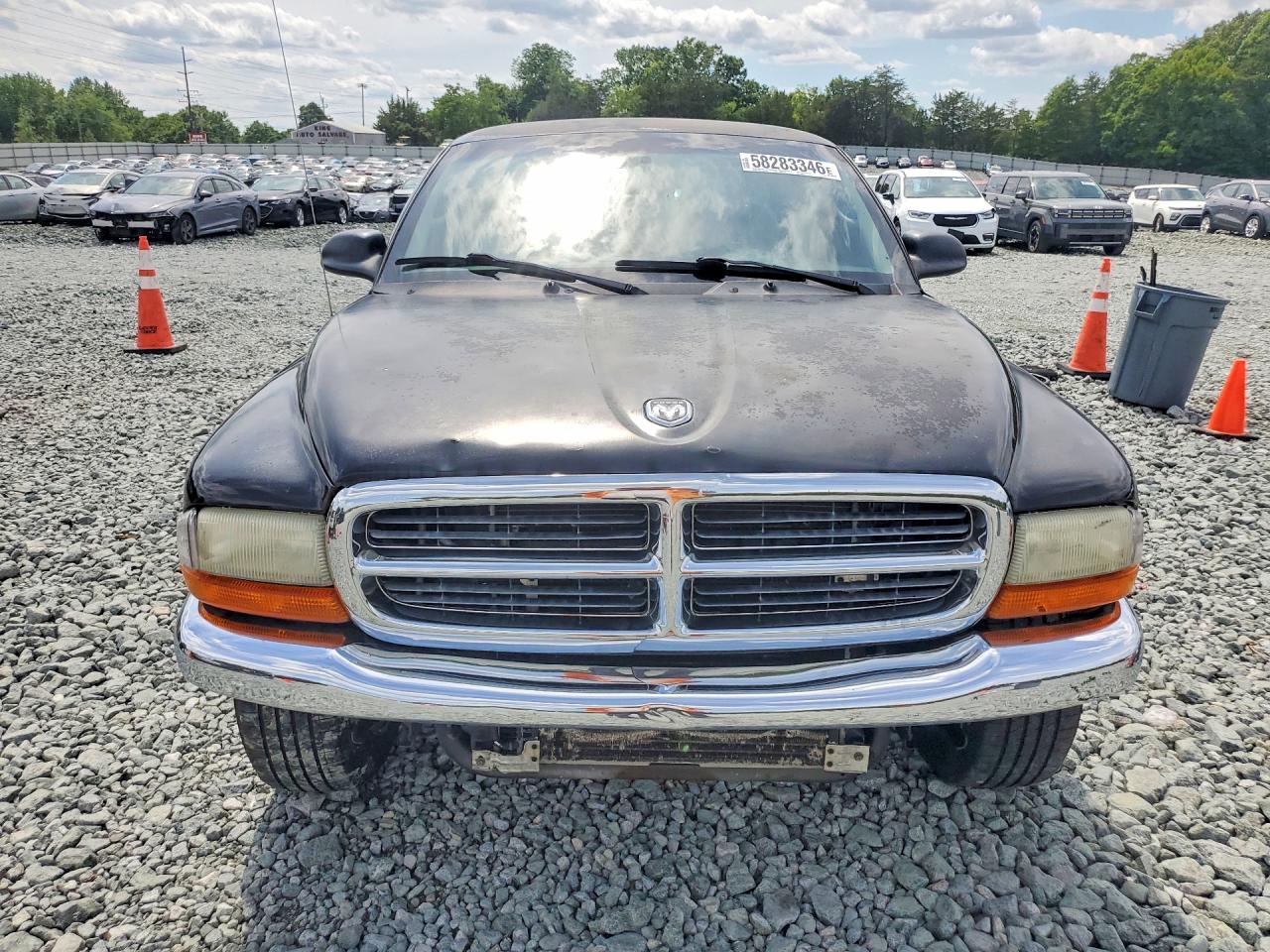 2004 Dodge Dakota Slt Black vin: 1D7GL42N74S674667