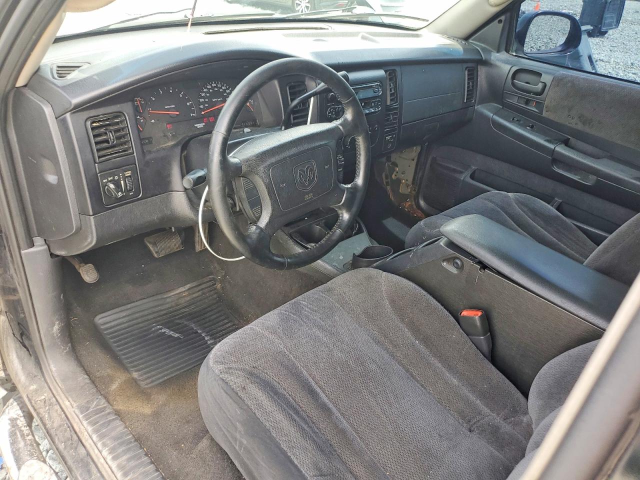 2004 Dodge Dakota Slt Black vin: 1D7GL42N74S674667