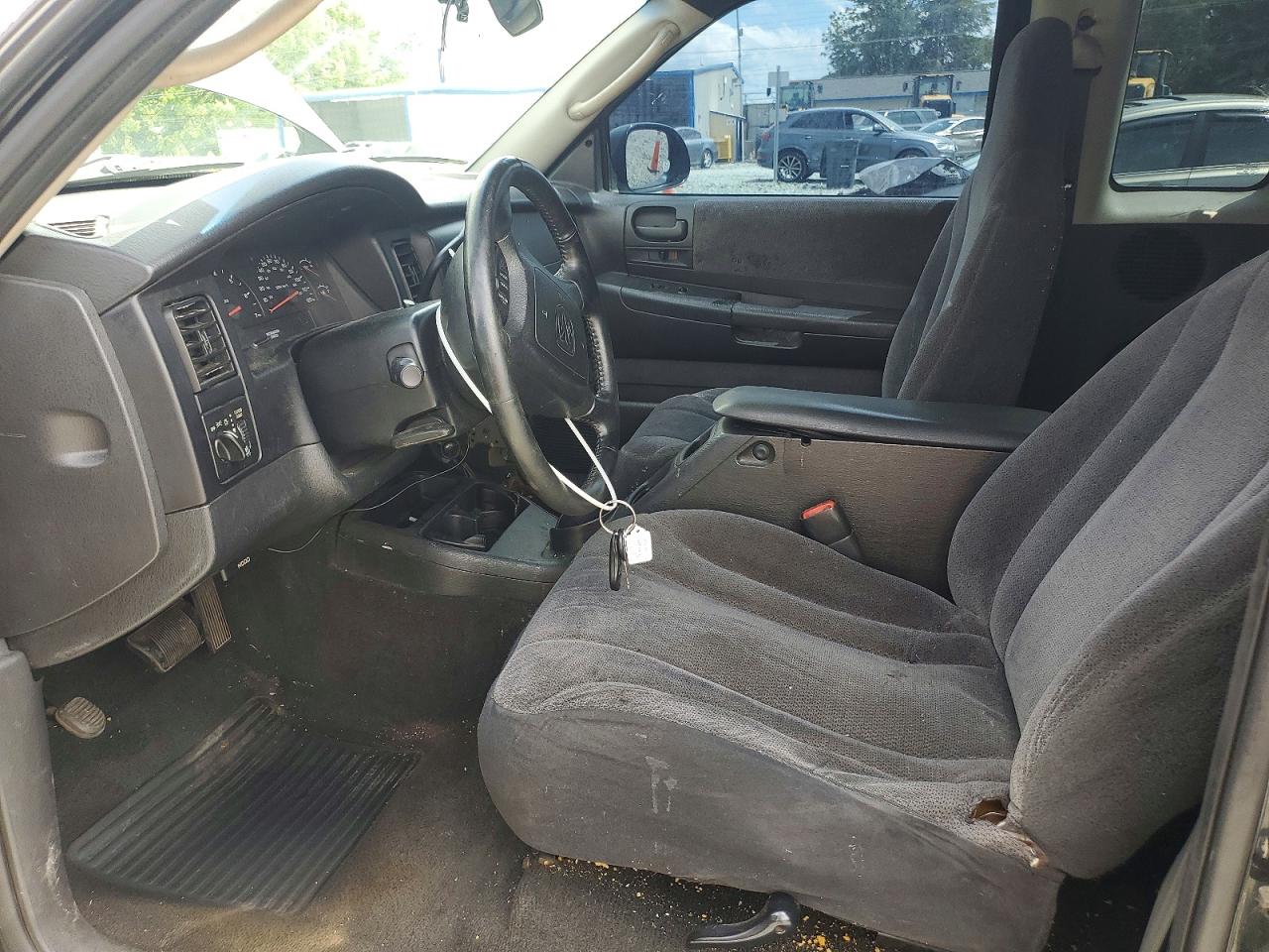 2004 Dodge Dakota Slt Black vin: 1D7GL42N74S674667