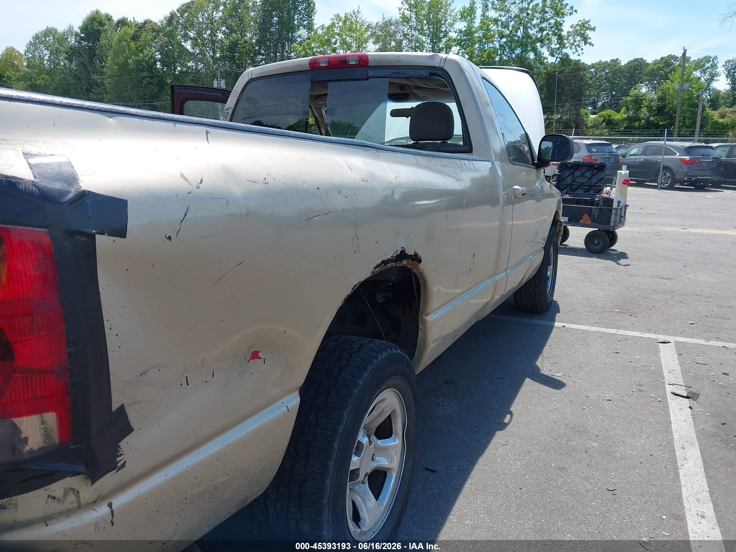 2003 Dodge Ram 1500 St/slt Pewter vin: 1D7HA16D03J567796