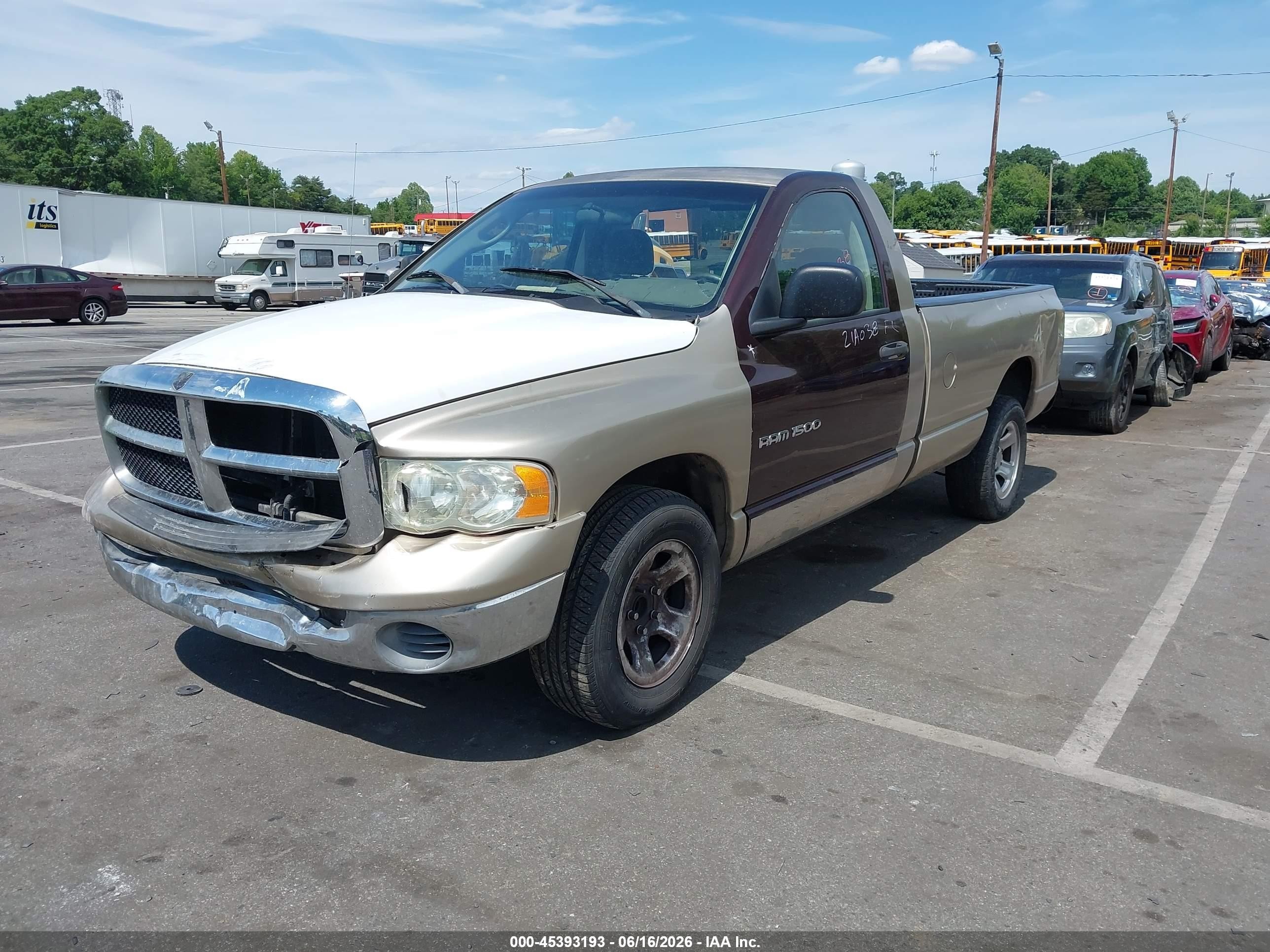 2003 Dodge Ram 1500 St/slt Pewter vin: 1D7HA16D03J567796