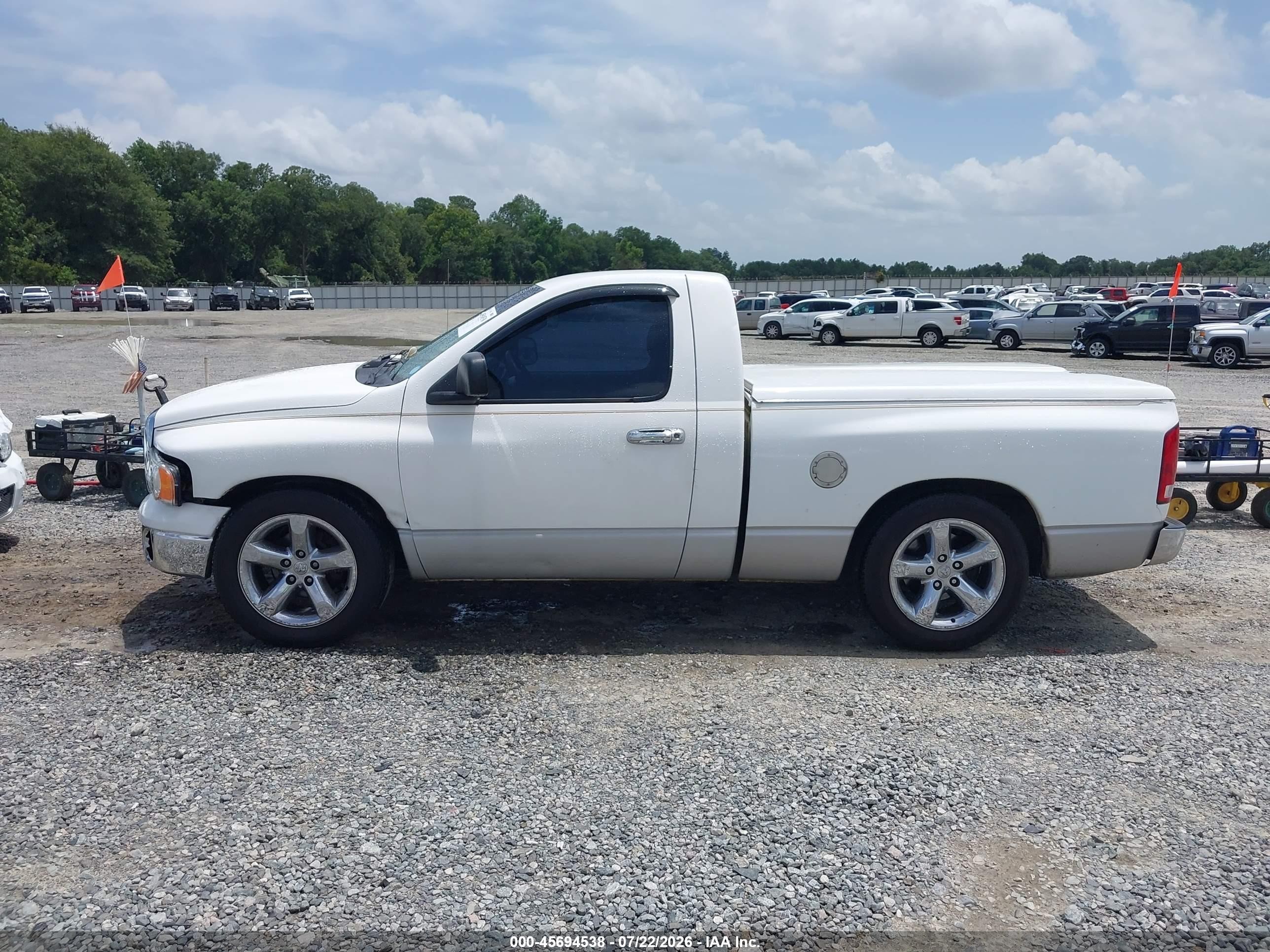 2003 Dodge Ram 1500 Slt/laramie/st White vin: 1D7HA16D03J575039