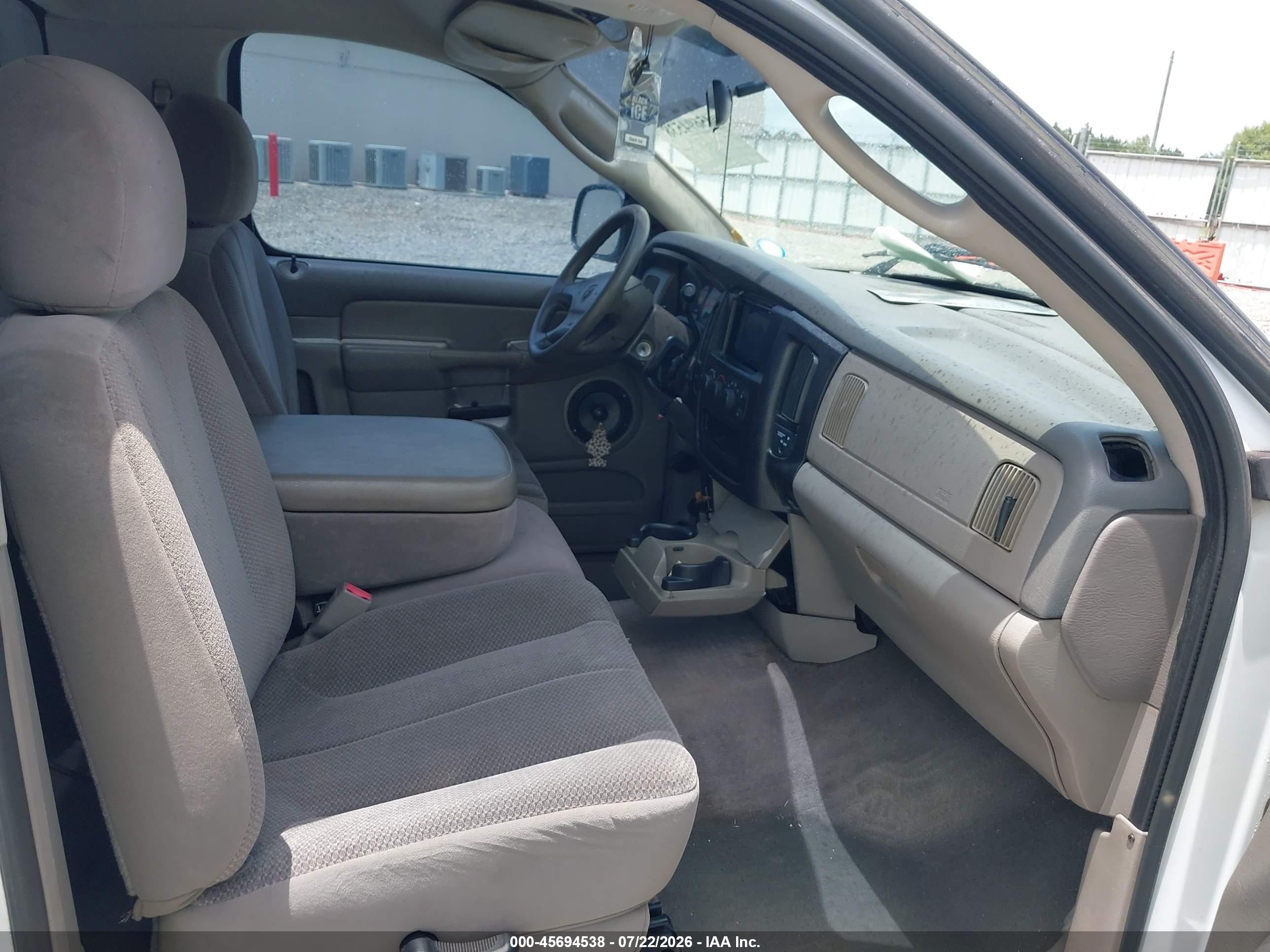 2003 Dodge Ram 1500 Slt/laramie/st White vin: 1D7HA16D03J575039