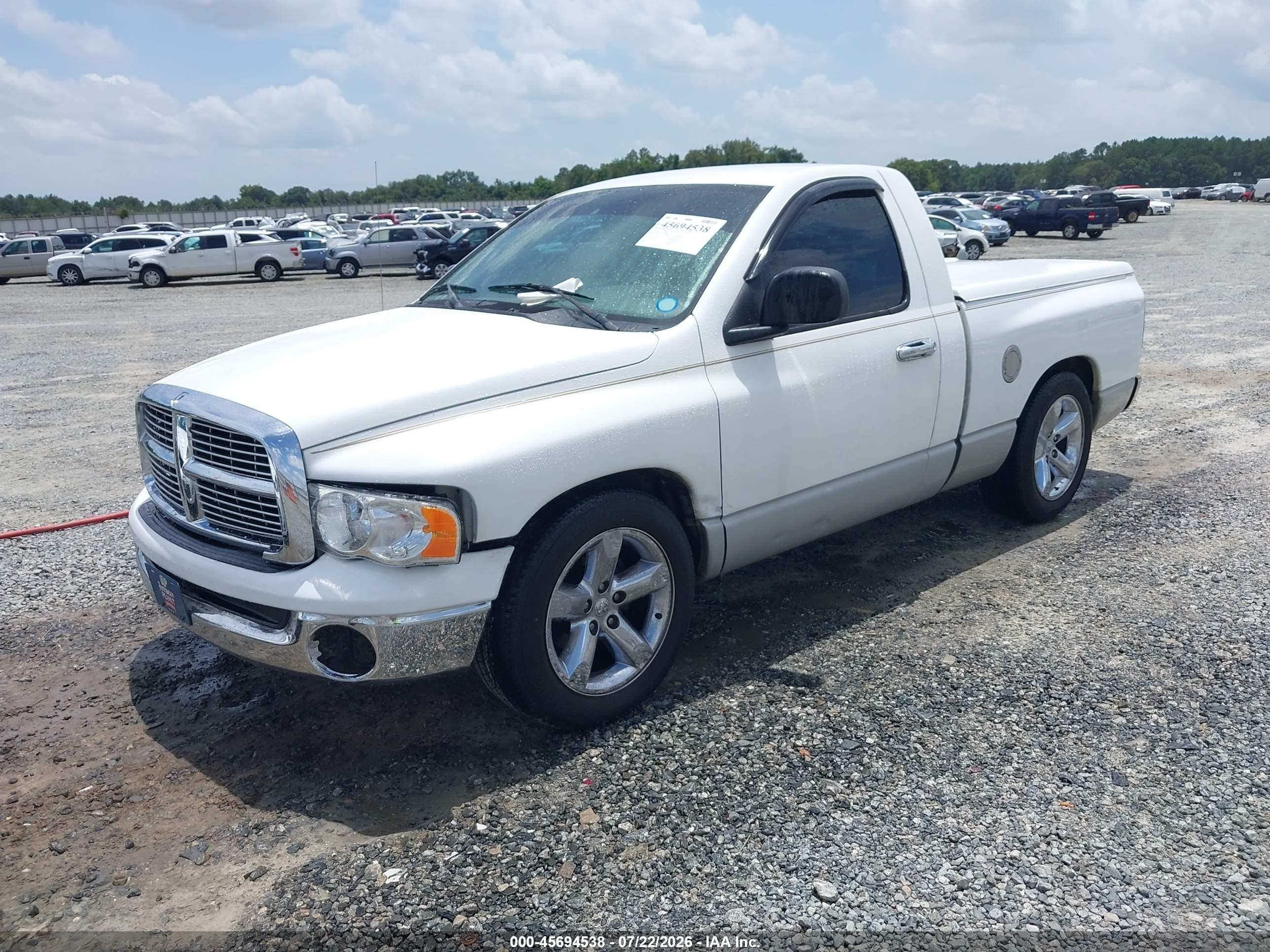 2003 Dodge Ram 1500 Slt/laramie/st White vin: 1D7HA16D03J575039