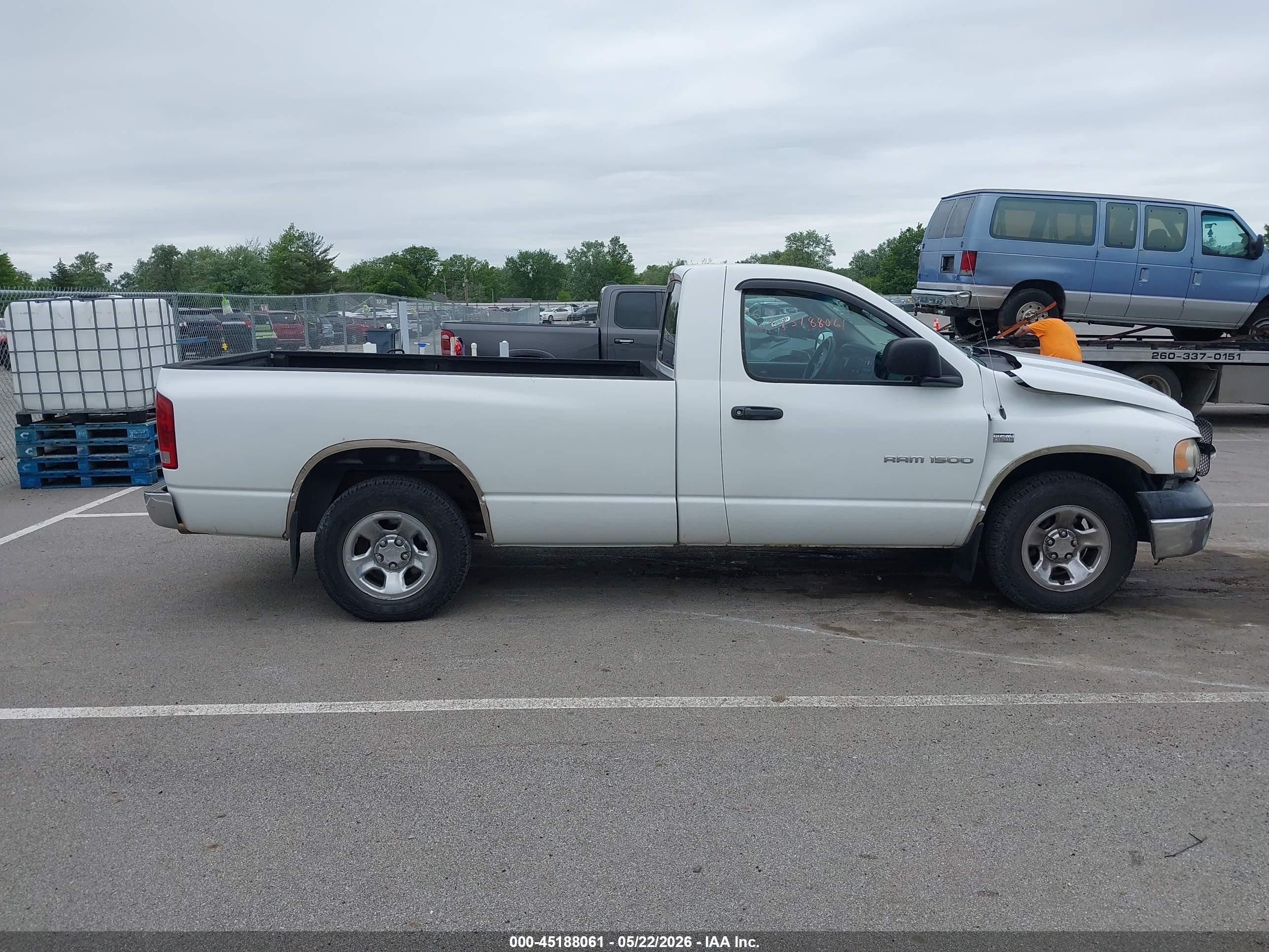 2003 Dodge Ram 1500 Slt/laramie/st White vin: 1D7HA16D13J583537