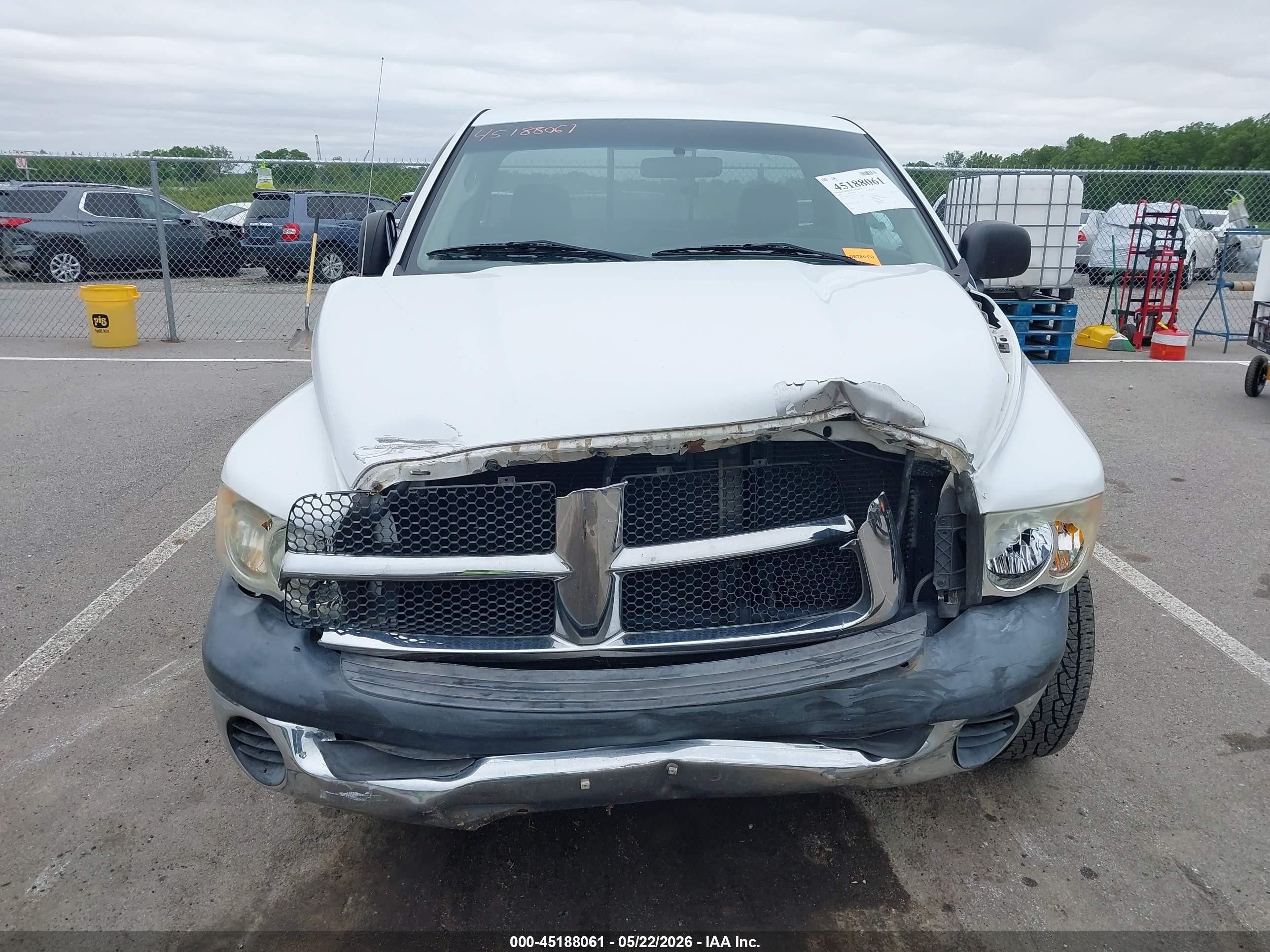 2003 Dodge Ram 1500 Slt/laramie/st White vin: 1D7HA16D13J583537