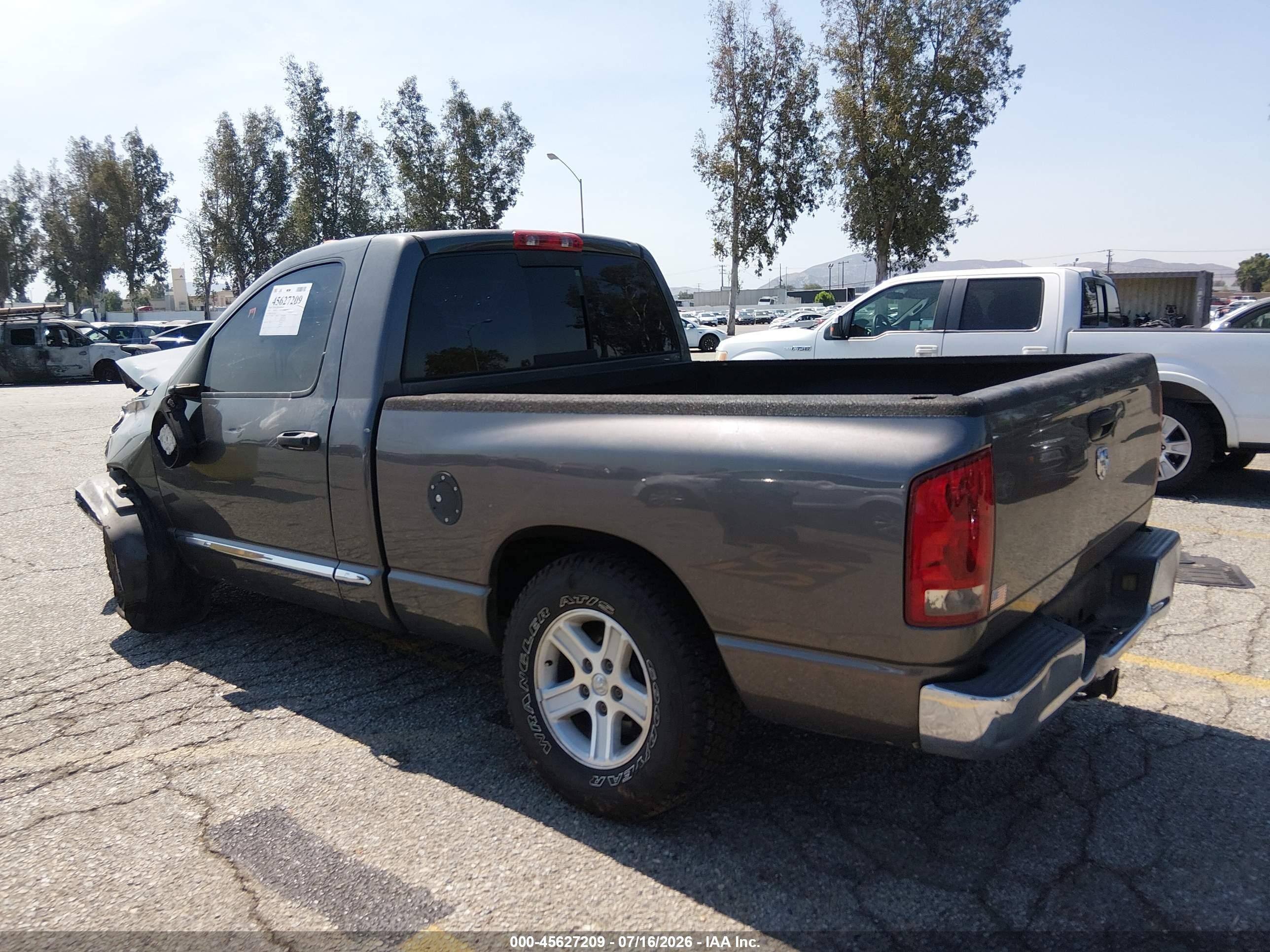 2003 Dodge Ram 1500 Slt/laramie/st Gray vin: 1D7HA16D23J585961
