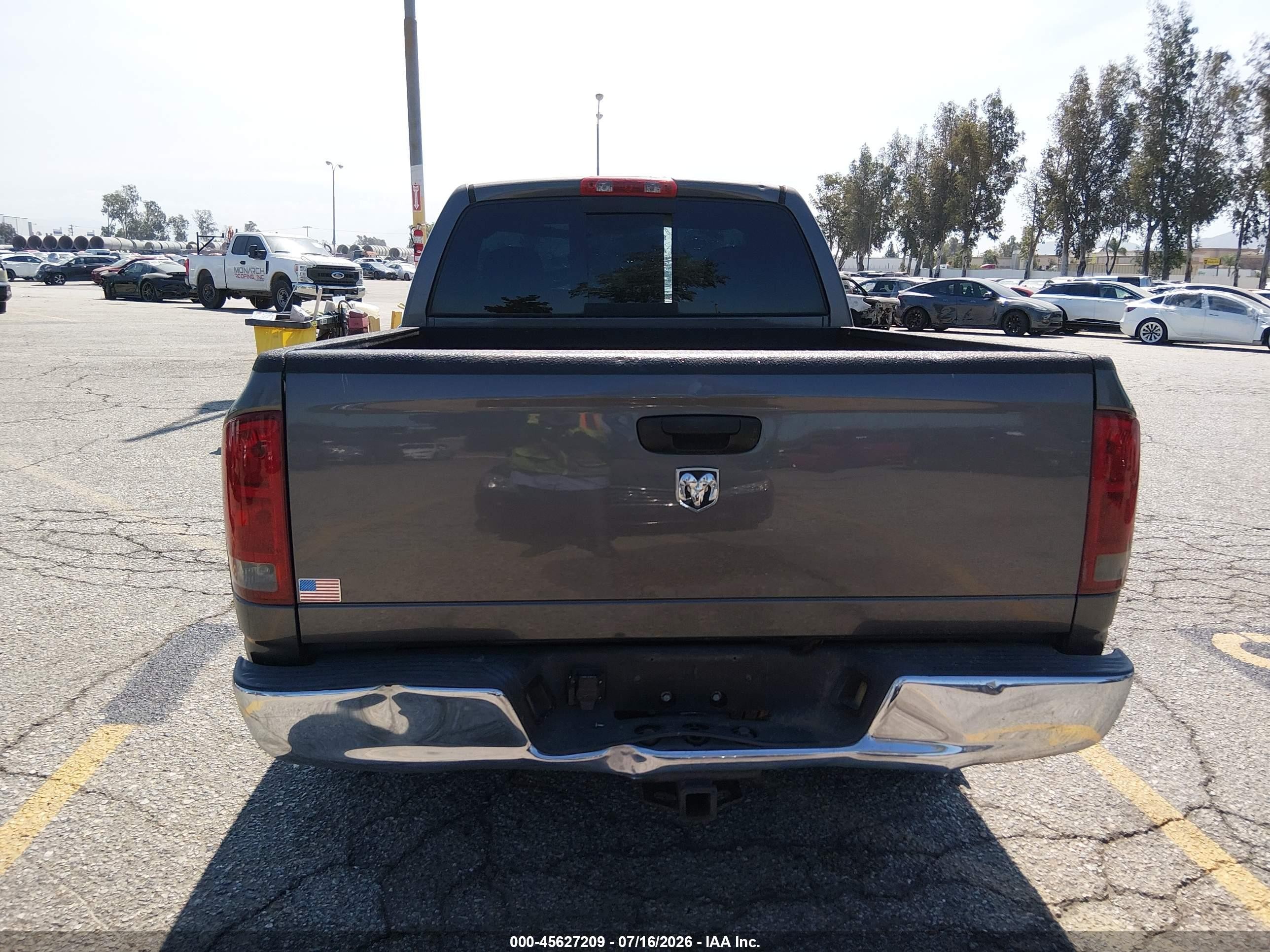 2003 Dodge Ram 1500 Slt/laramie/st Gray vin: 1D7HA16D23J585961