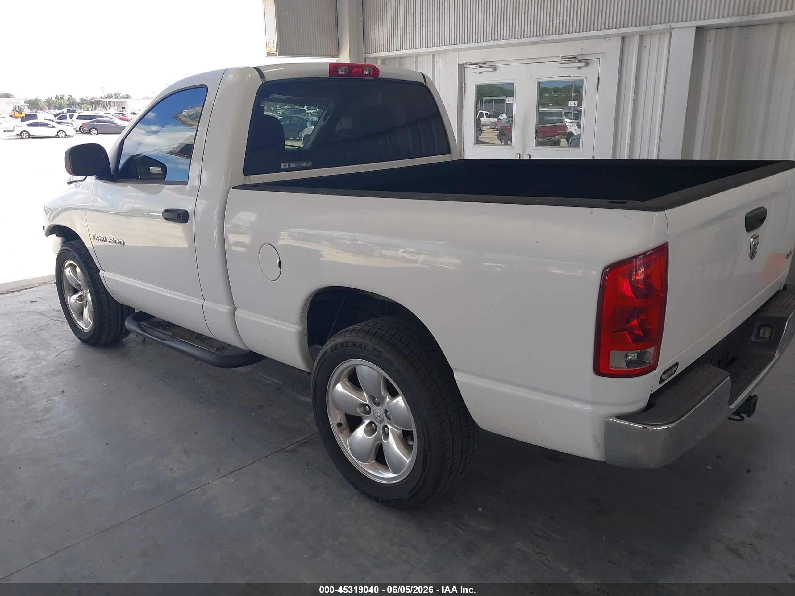 2005 Dodge Ram 1500 Slt/laramie White vin: 1D7HA16D25J605869