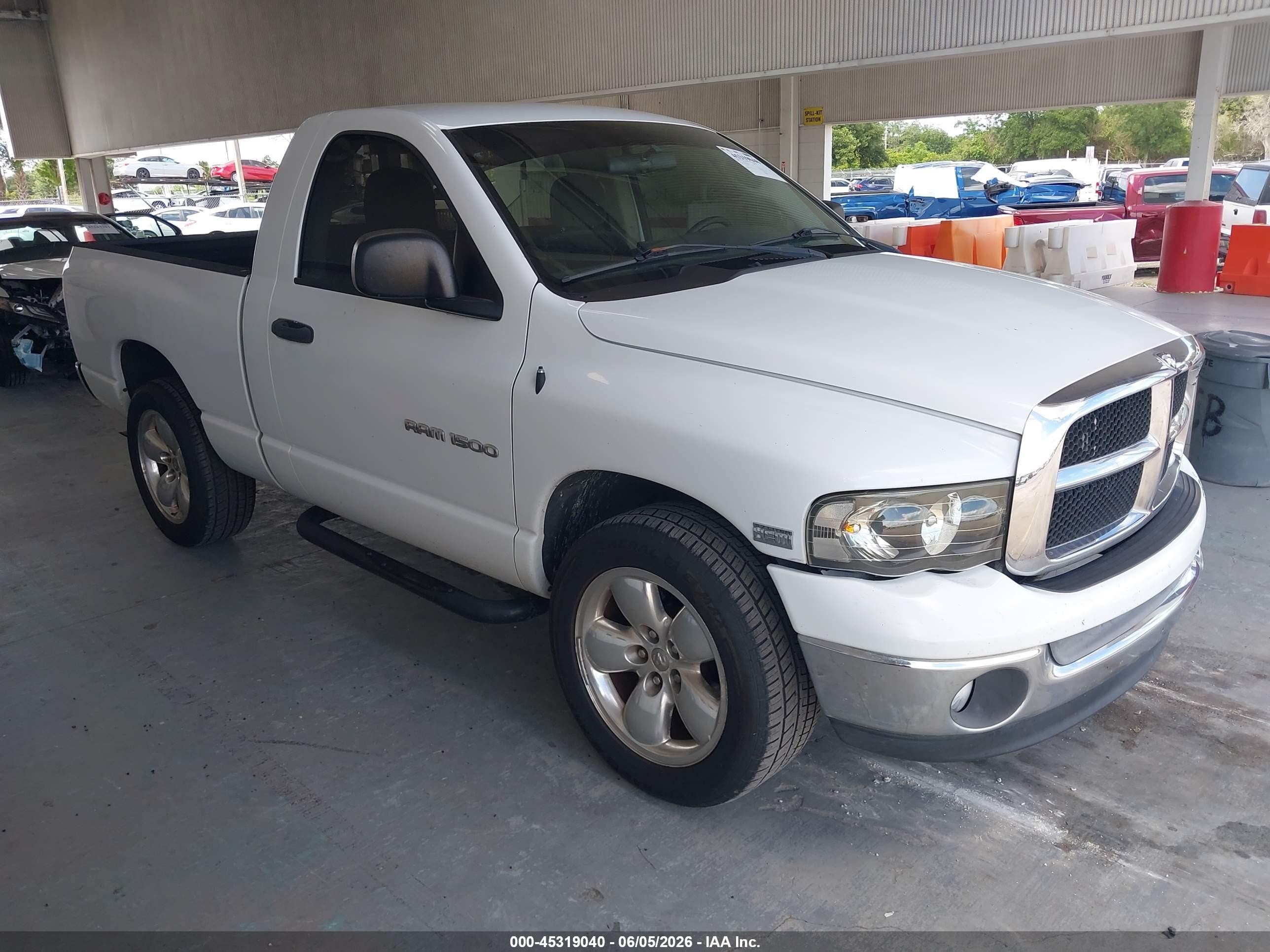 2005 Dodge Ram 1500 Slt/laramie White vin: 1D7HA16D25J605869