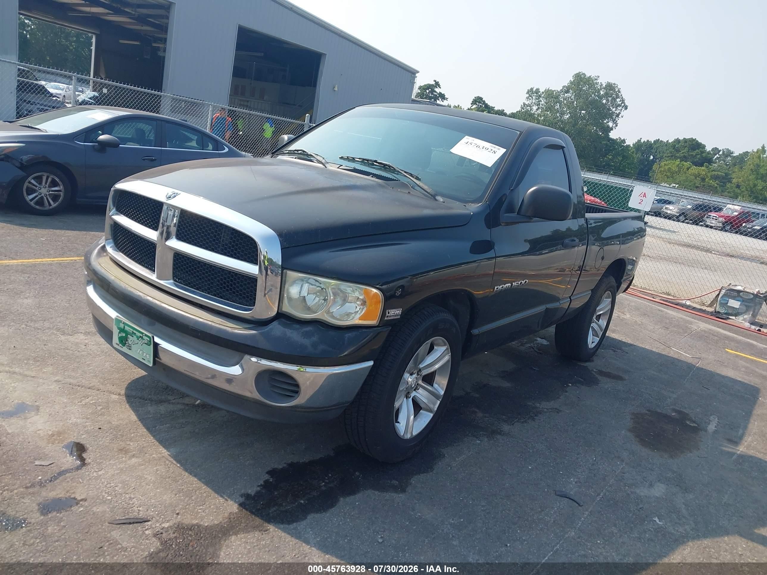 2004 Dodge Ram 1500 St/slt Black vin: 1D7HA16D34J161240