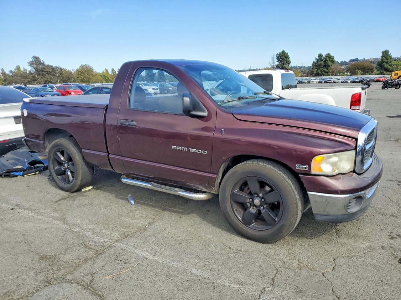 2004 Dodge Ram 1500 St Burgundy vin: 1D7HA16D34J200683