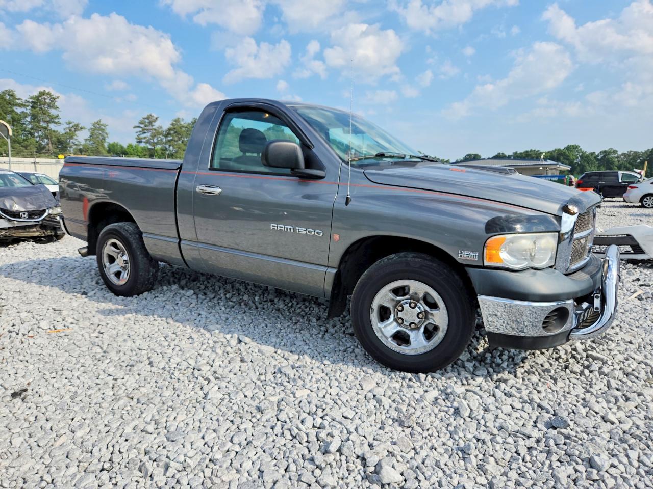 2005 Dodge Ram 1500 St Gray vin: 1D7HA16D35J537789
