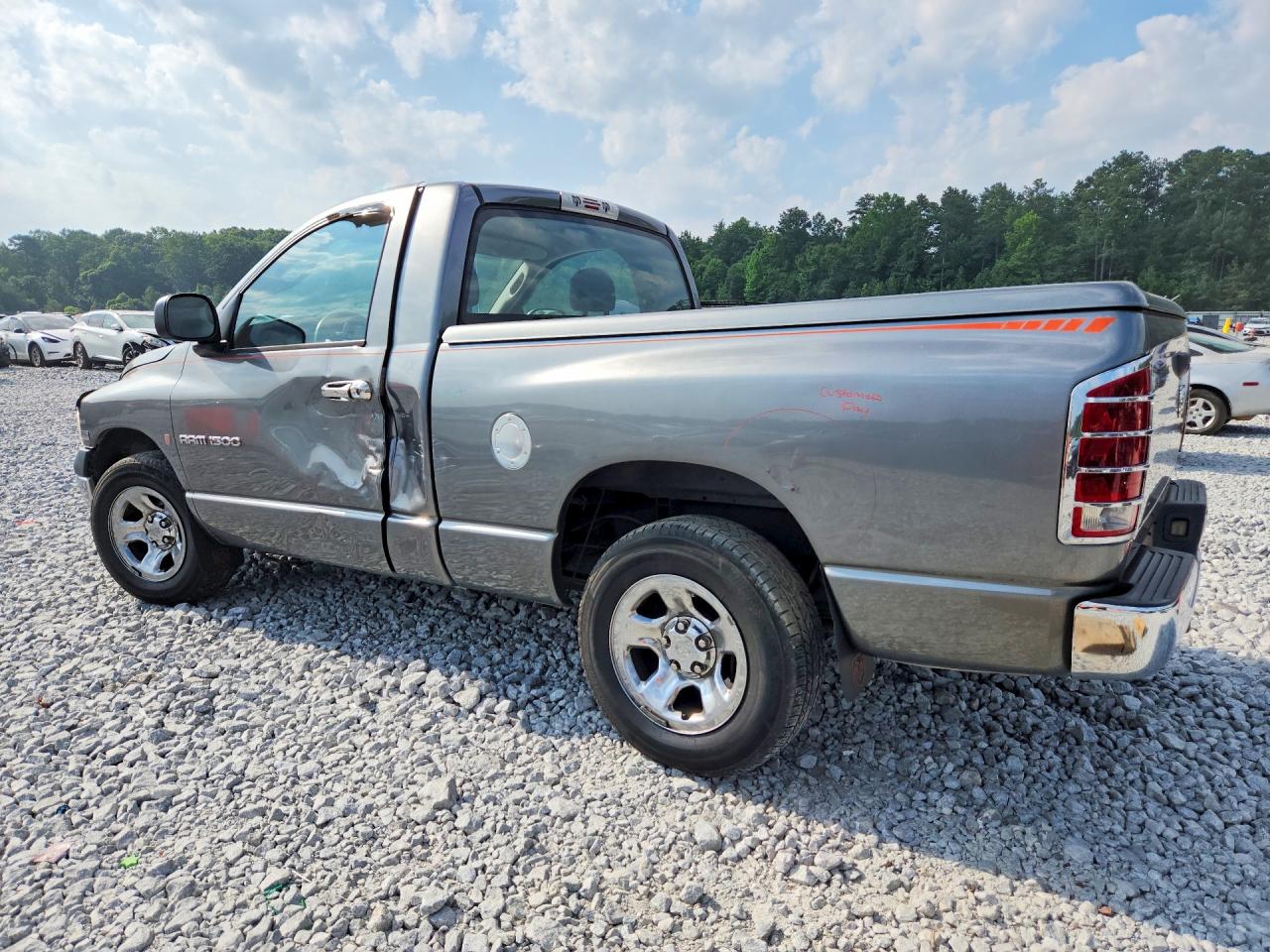 2005 Dodge Ram 1500 St Gray vin: 1D7HA16D35J537789