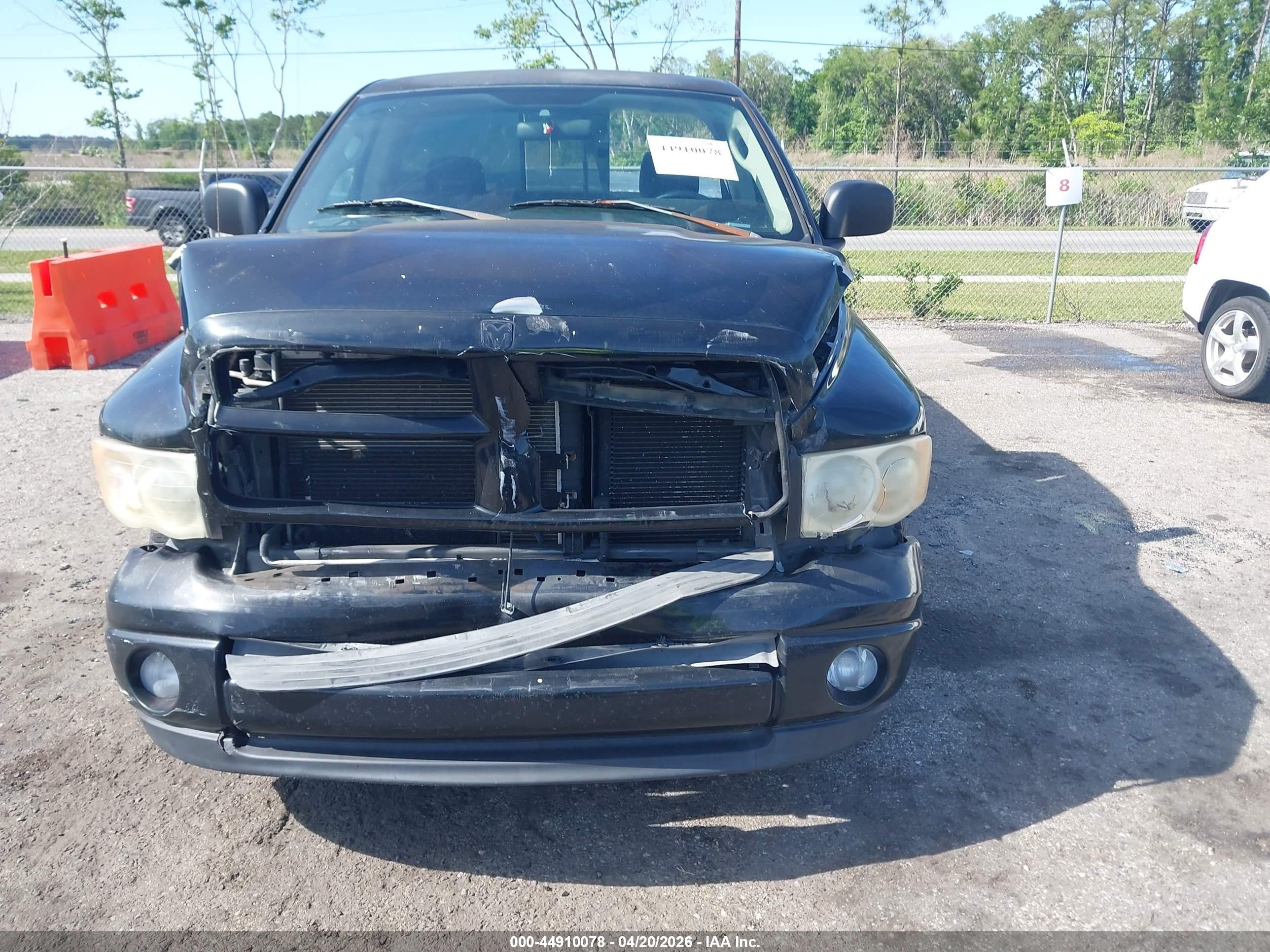 2004 Dodge Ram 1500 Slt/laramie Black vin: 1D7HA16D44J157665