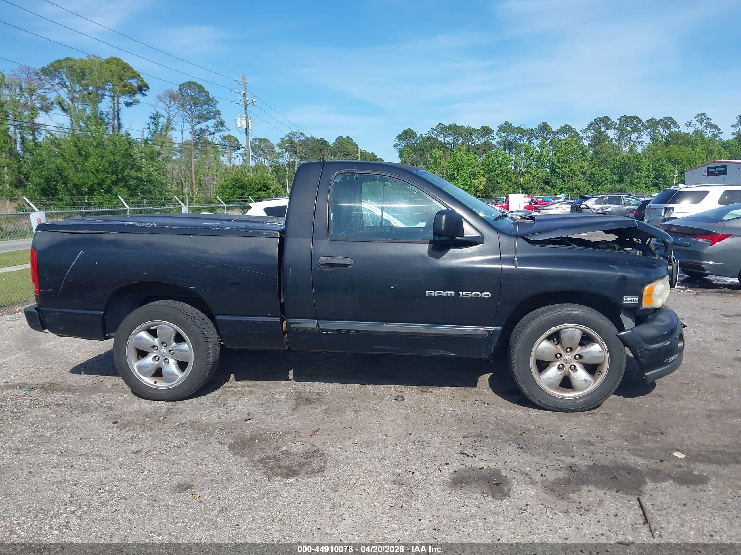 2004 Dodge Ram 1500 Slt/laramie Black vin: 1D7HA16D44J157665