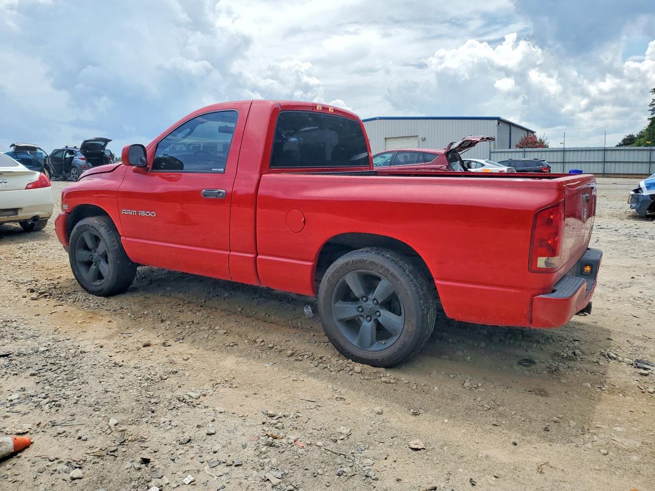 2005 Dodge Ram 1500 St Red vin: 1D7HA16D45J504767