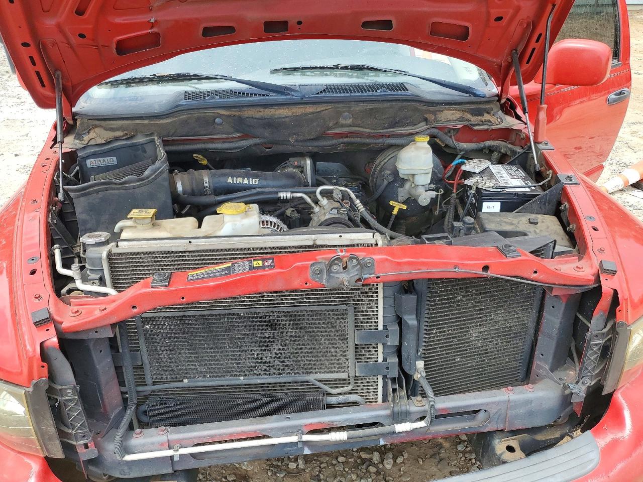 2005 Dodge Ram 1500 St Red vin: 1D7HA16D45J504767