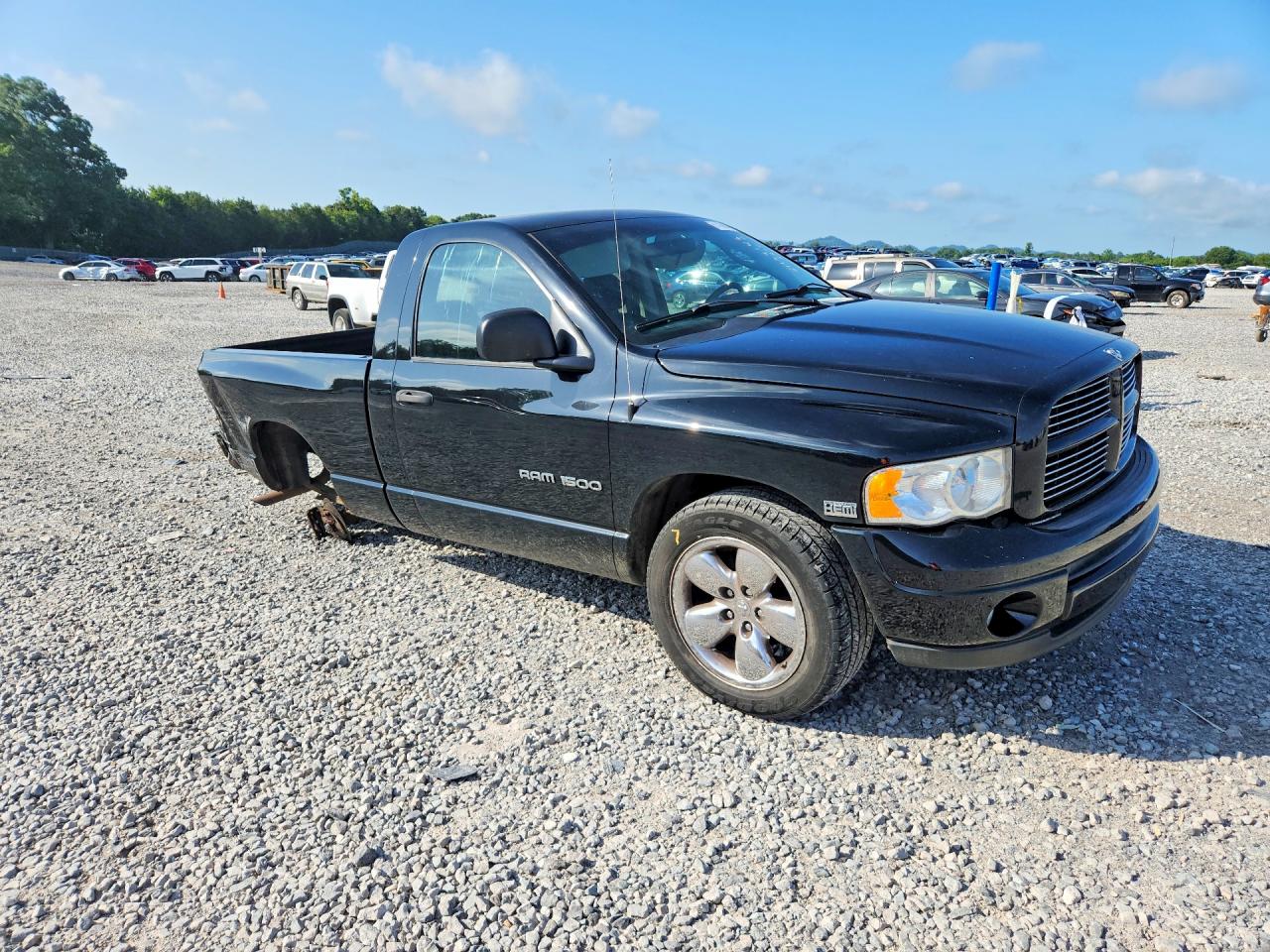 2003 Dodge Ram 1500 St Черный vin: 1D7HA16D53J677811