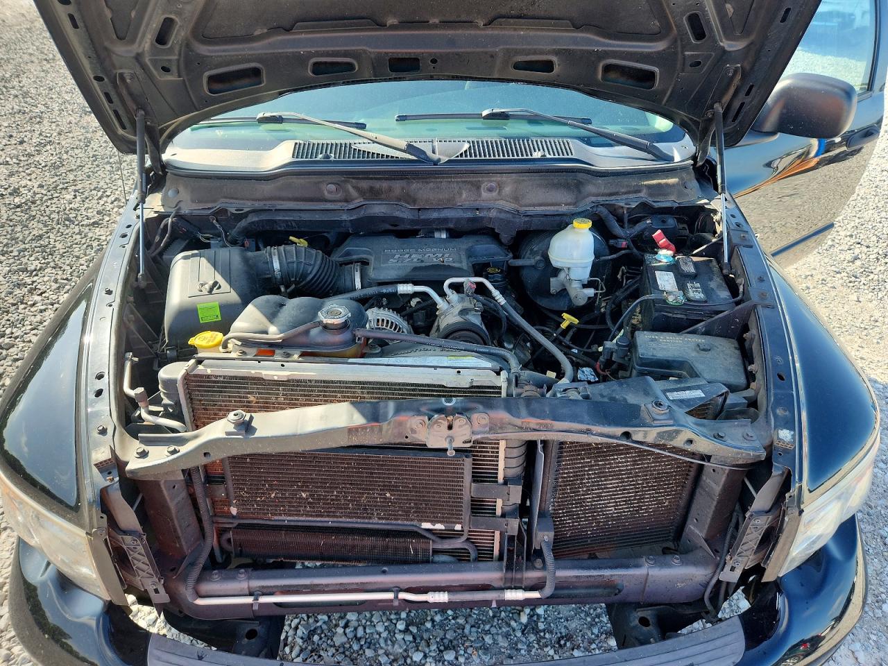 2003 Dodge Ram 1500 St Черный vin: 1D7HA16D53J677811