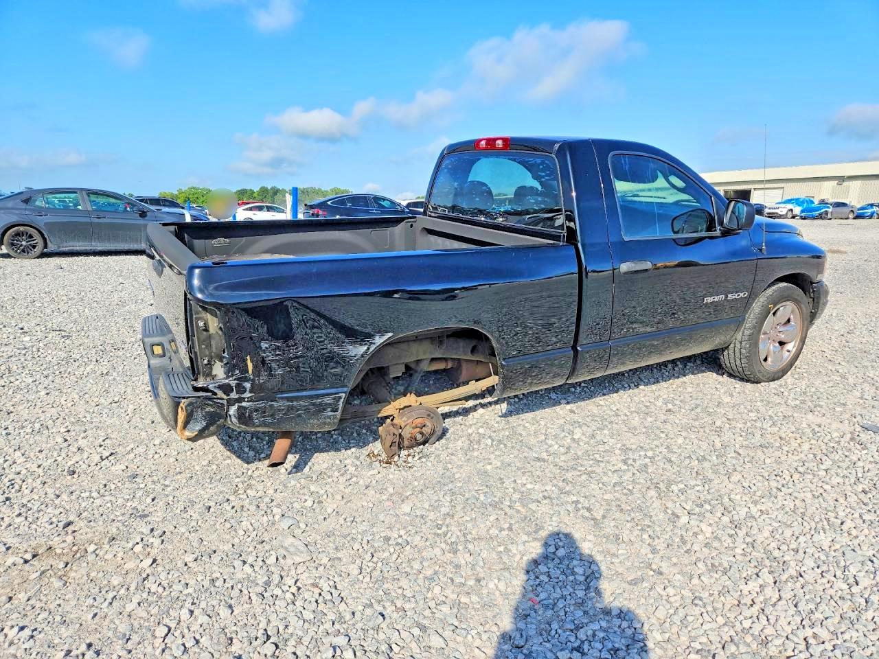 2003 Dodge Ram 1500 St Черный vin: 1D7HA16D53J677811