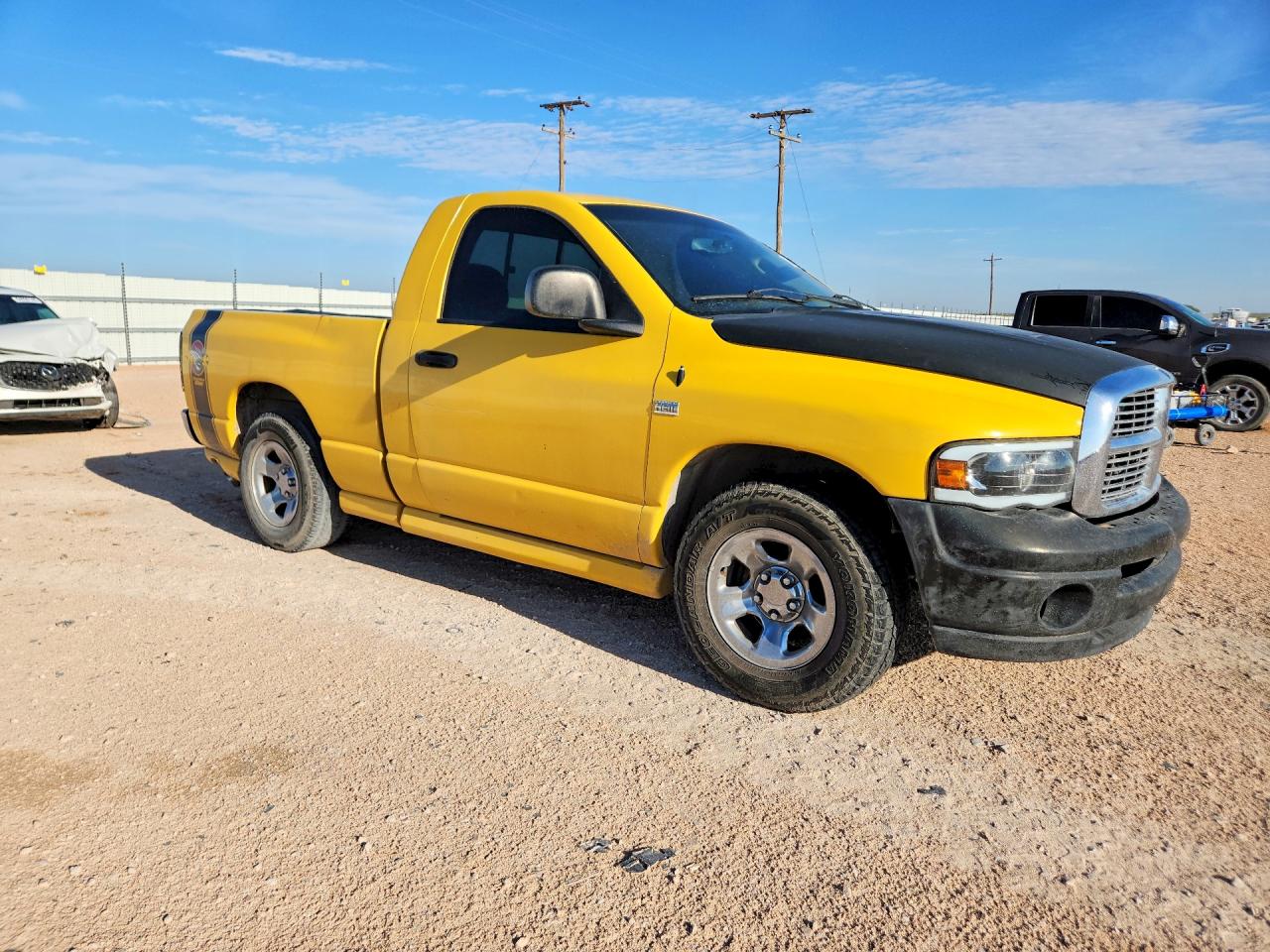 2004 Dodge Ram 1500 St Yellow vin: 1D7HA16D54J223480