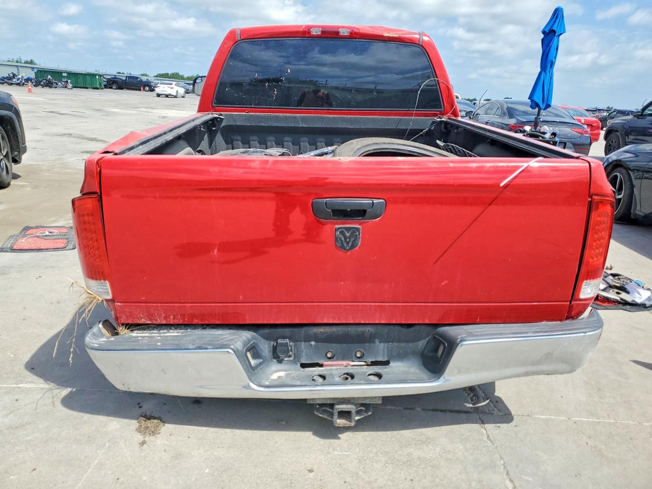 2005 Dodge Ram 1500 St Red vin: 1D7HA16D55J507418