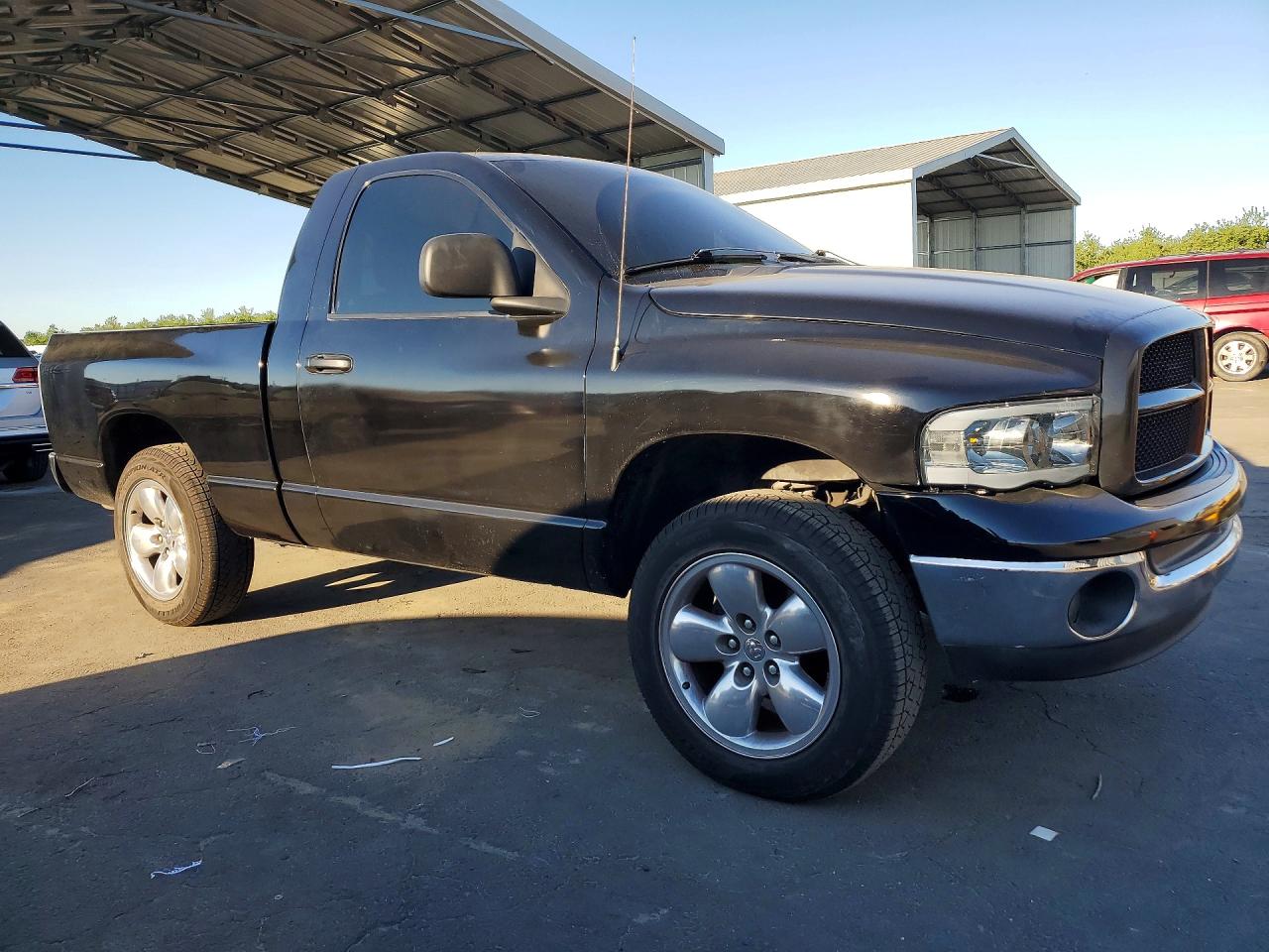 2005 Dodge Ram 1500 St Черный vin: 1D7HA16D85J533737