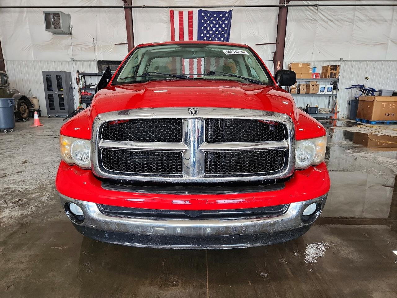 2003 Dodge Ram 1500 St/slt Red vin: 1D7HA16D93J645637