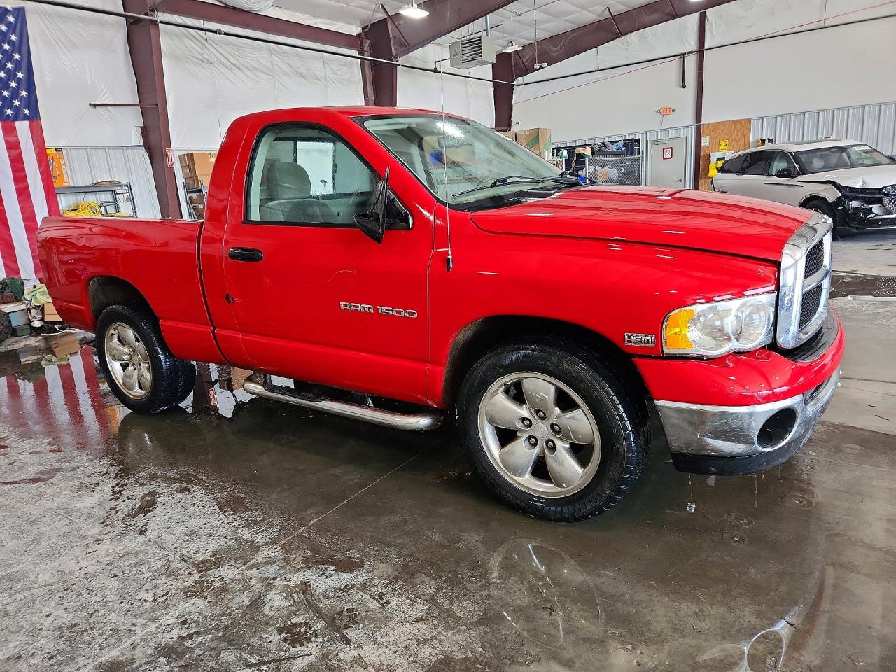 2003 Dodge Ram 1500 St/slt Red vin: 1D7HA16D93J645637