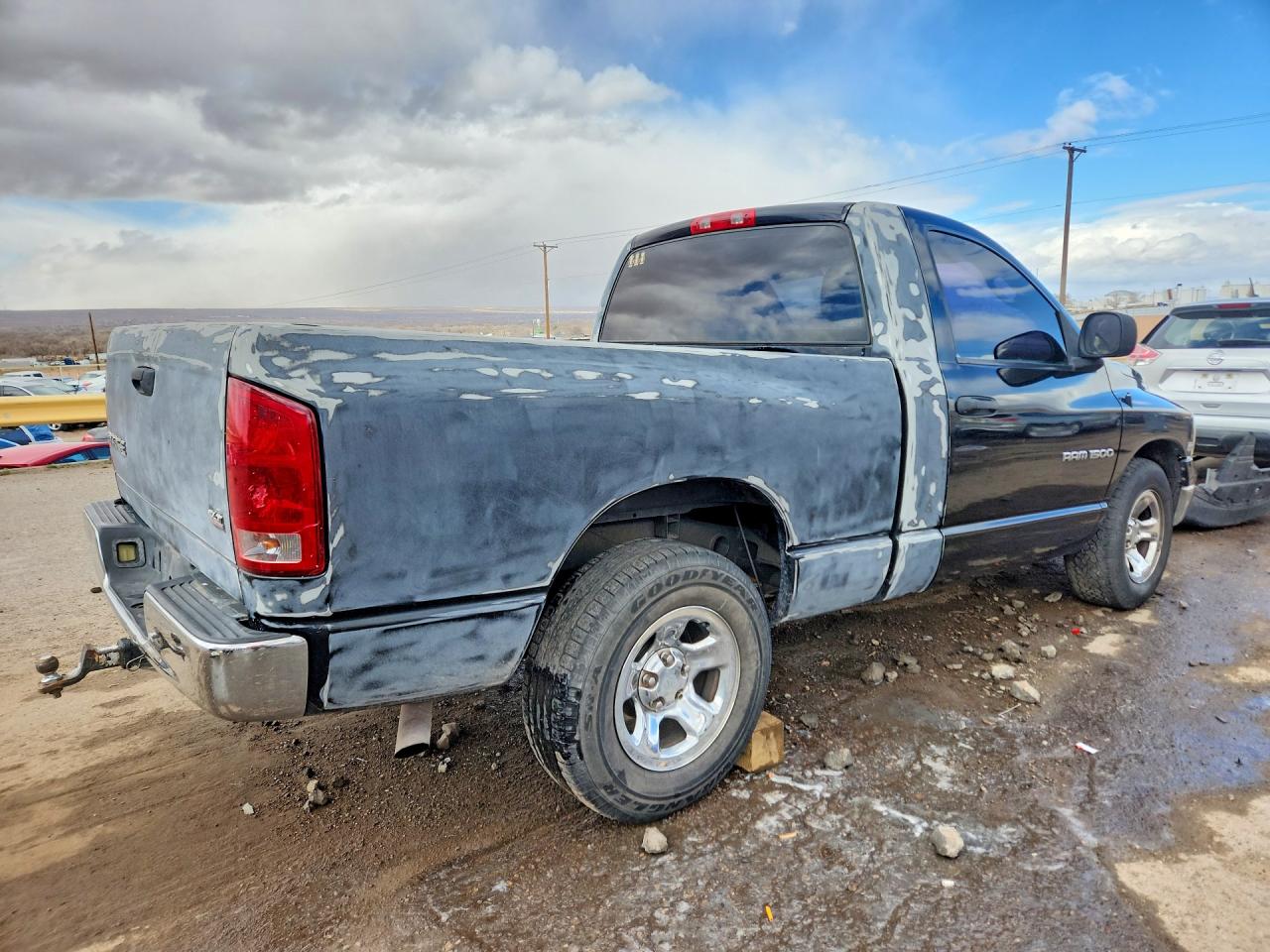 2004 Dodge Ram 1500 St Black vin: 1D7HA16D94J156723