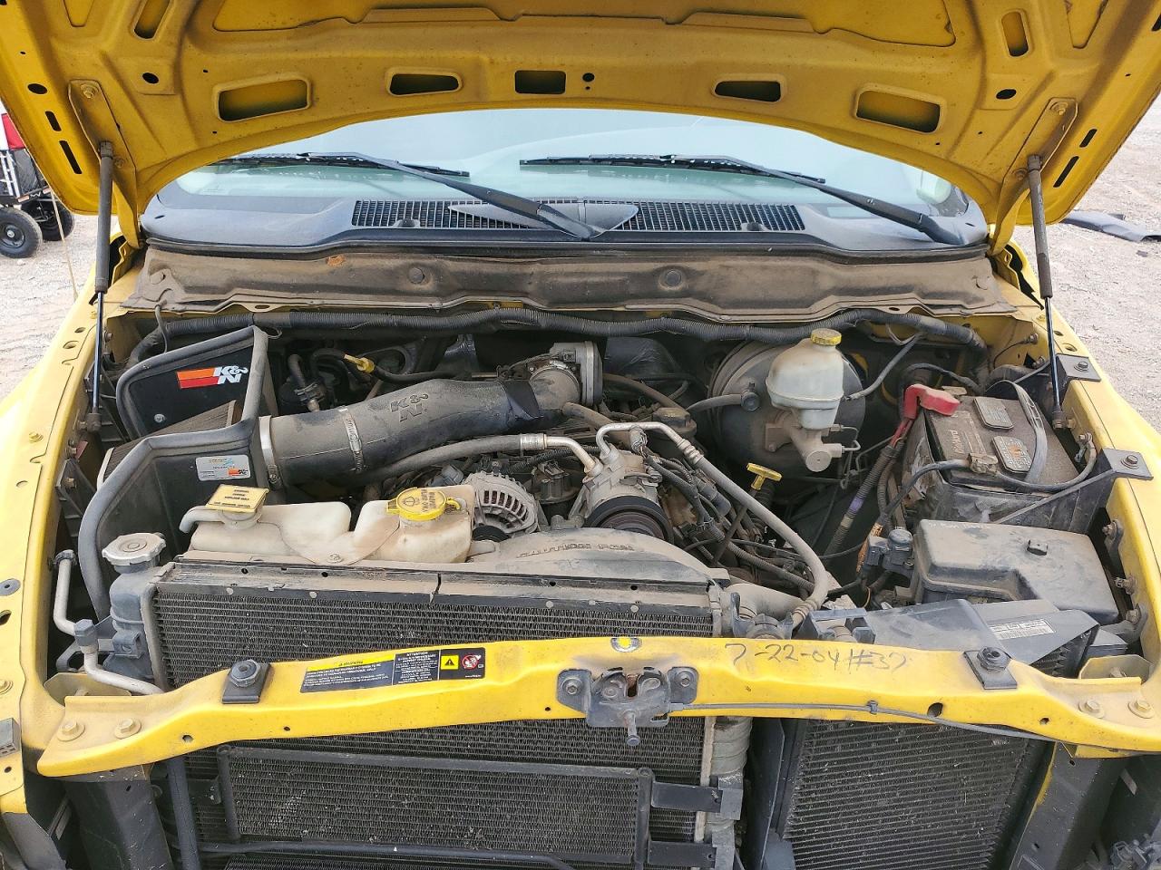 2004 Dodge Ram 1500 St Yellow vin: 1D7HA16D94J295654