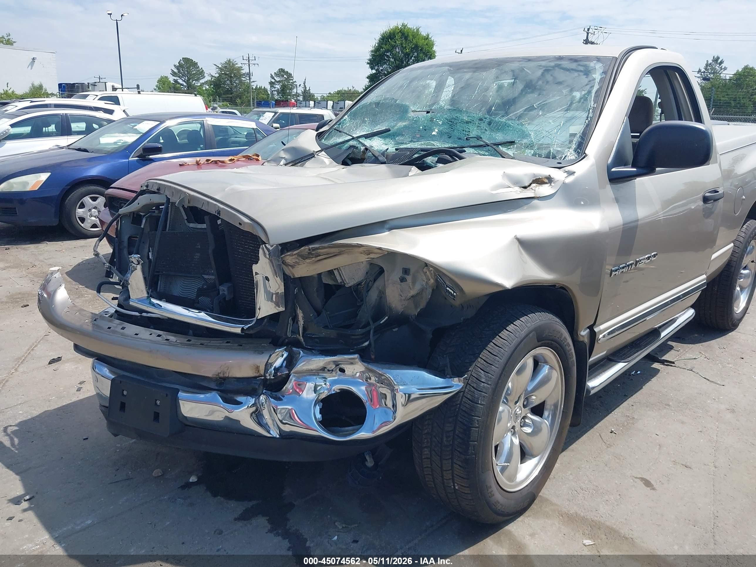 2005 Dodge Ram 1500 Slt/laramie Золотой vin: 1D7HA16D95J606050