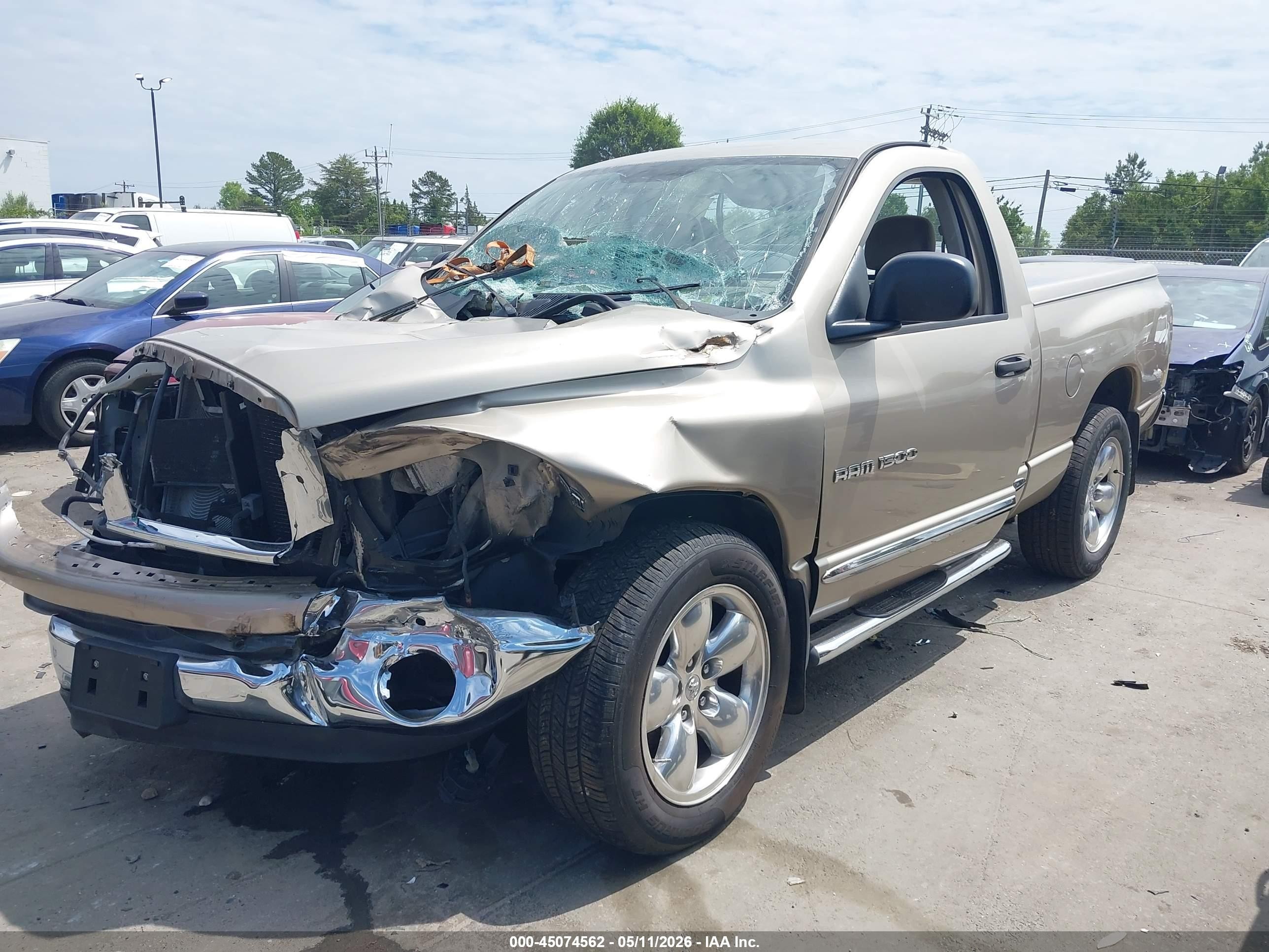 2005 Dodge Ram 1500 Slt/laramie Золотой vin: 1D7HA16D95J606050