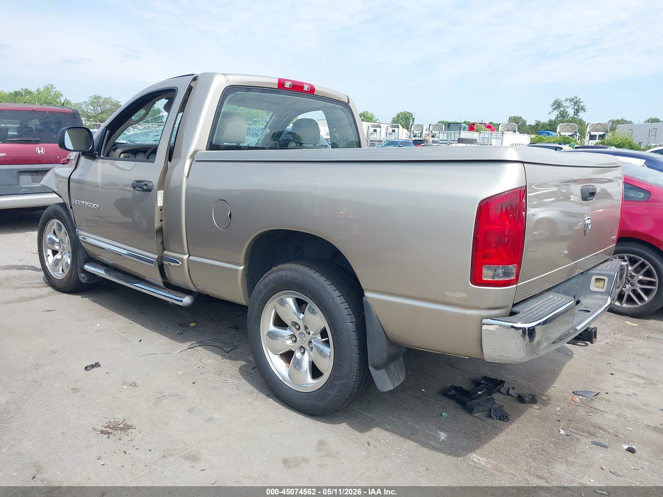 2005 Dodge Ram 1500 Slt/laramie Золотой vin: 1D7HA16D95J606050