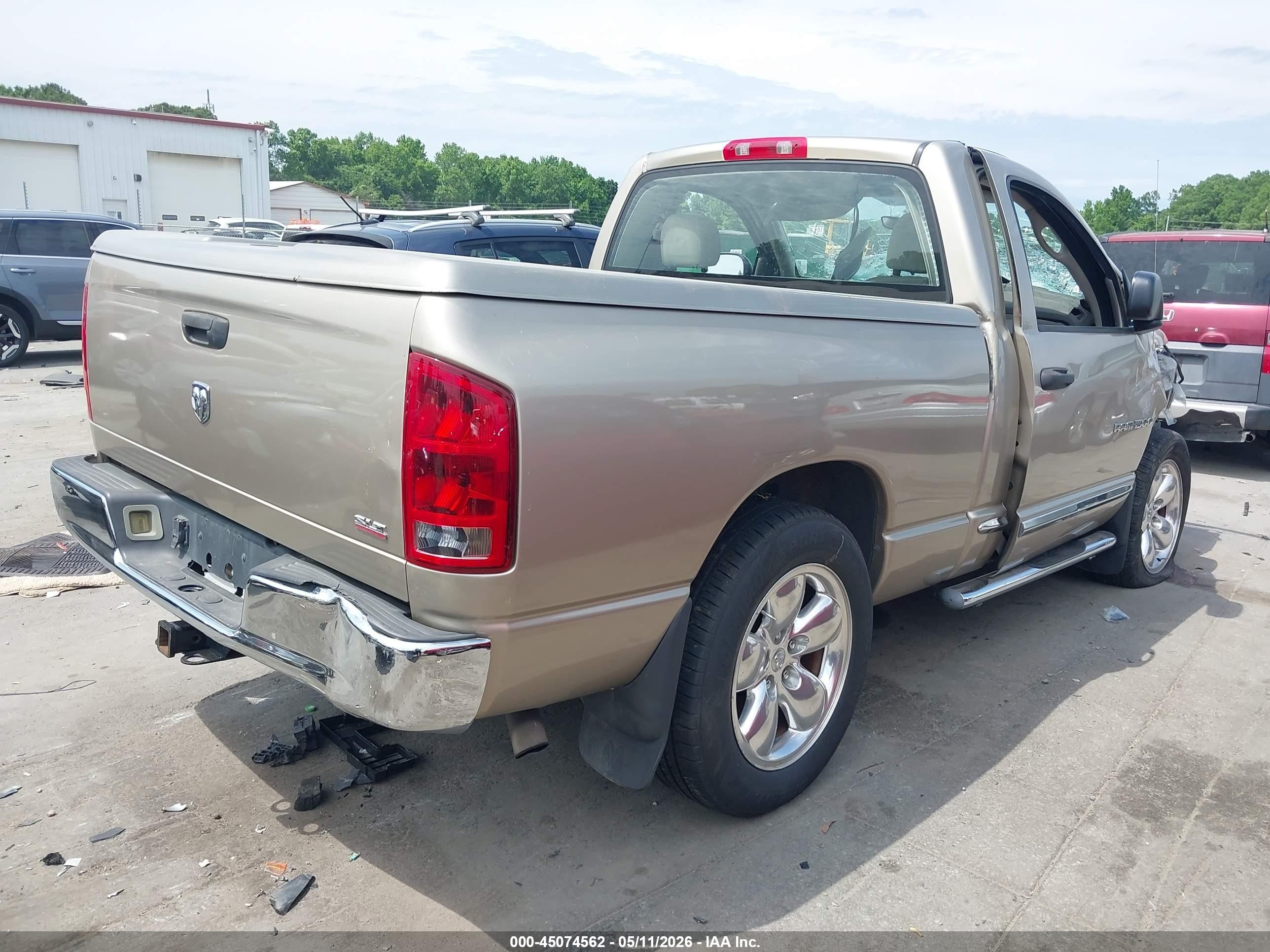 2005 Dodge Ram 1500 Slt/laramie Золотой vin: 1D7HA16D95J606050