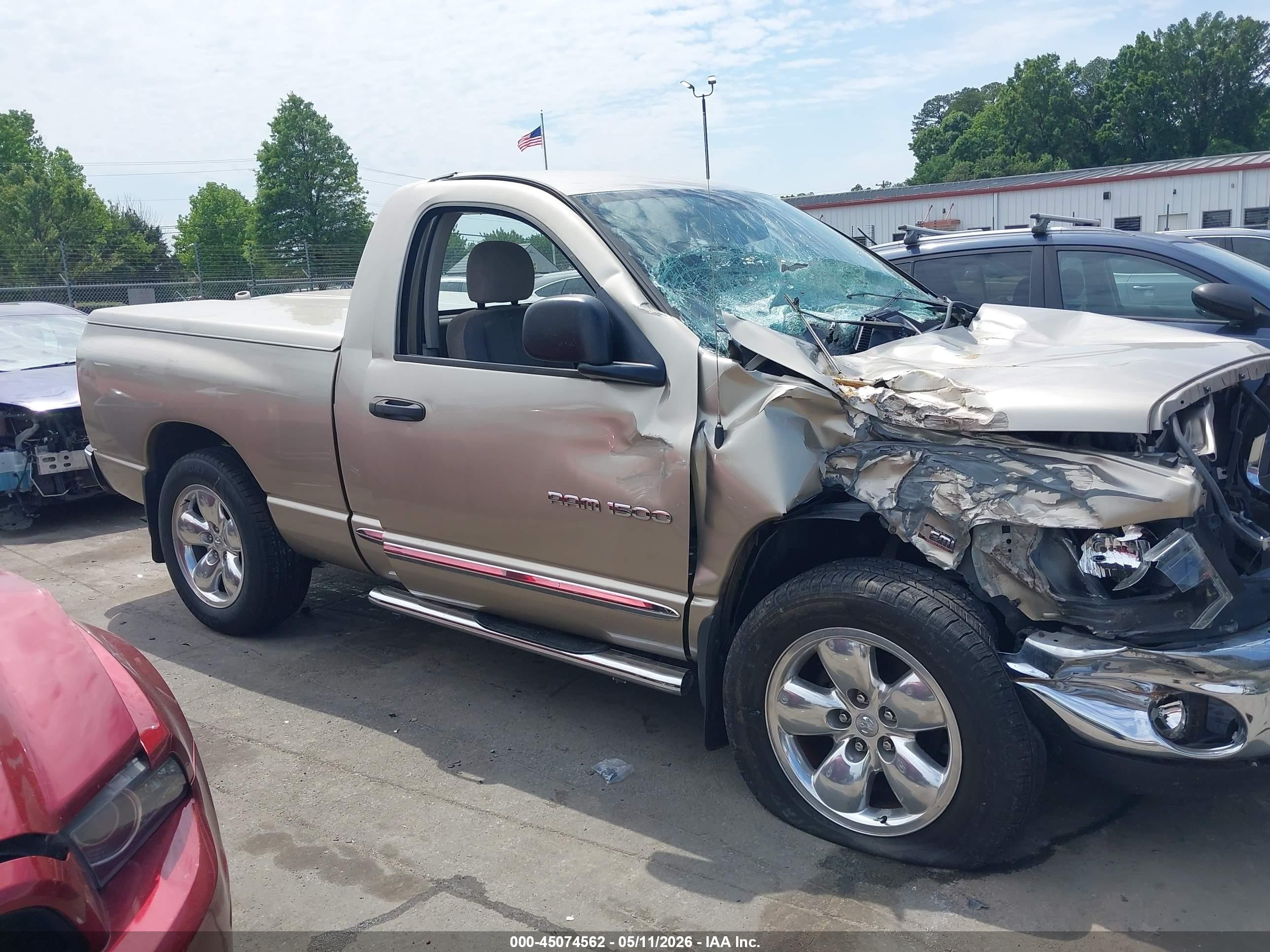 2005 Dodge Ram 1500 Slt/laramie Золотой vin: 1D7HA16D95J606050