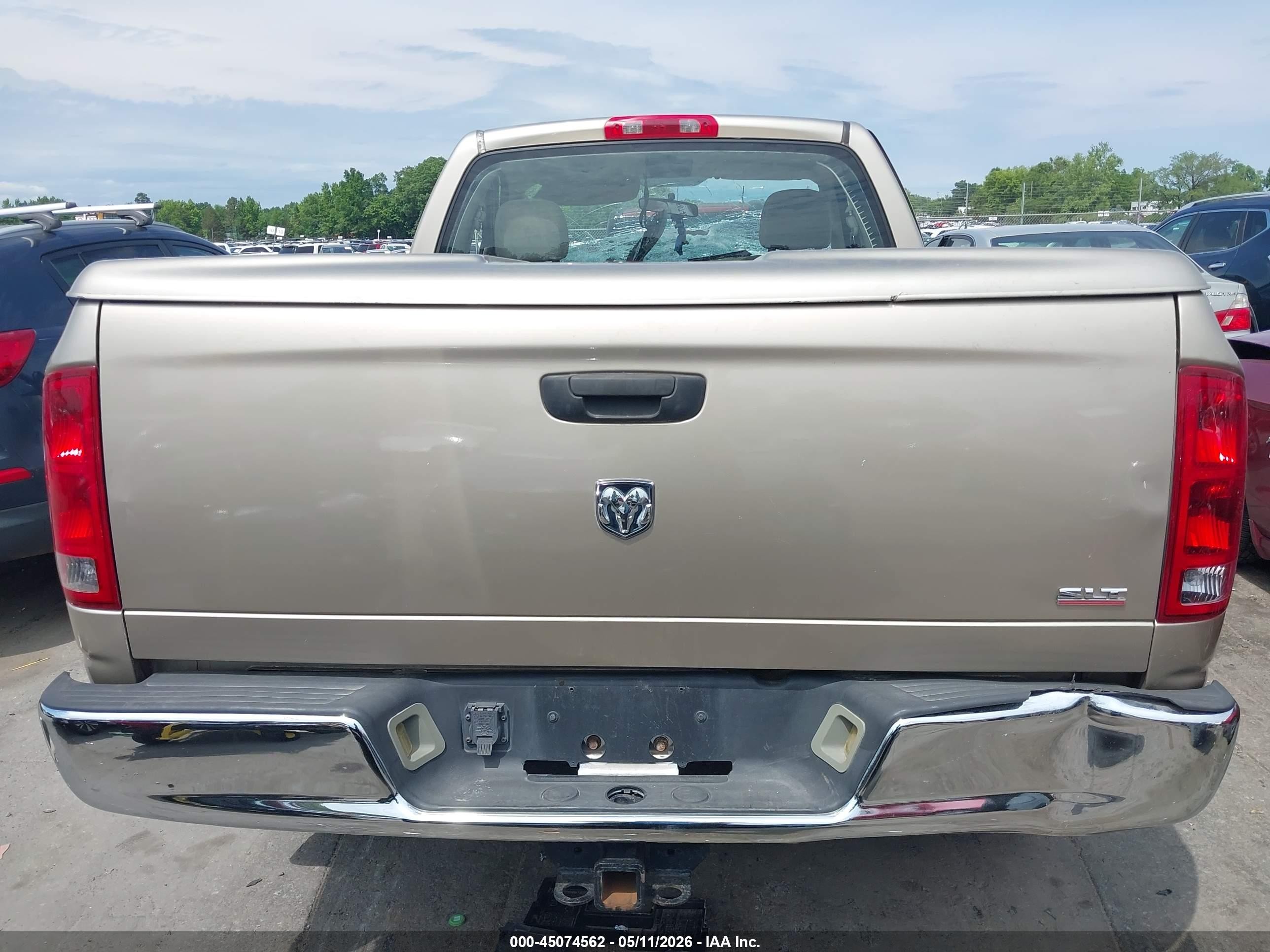 2005 Dodge Ram 1500 Slt/laramie Золотой vin: 1D7HA16D95J606050