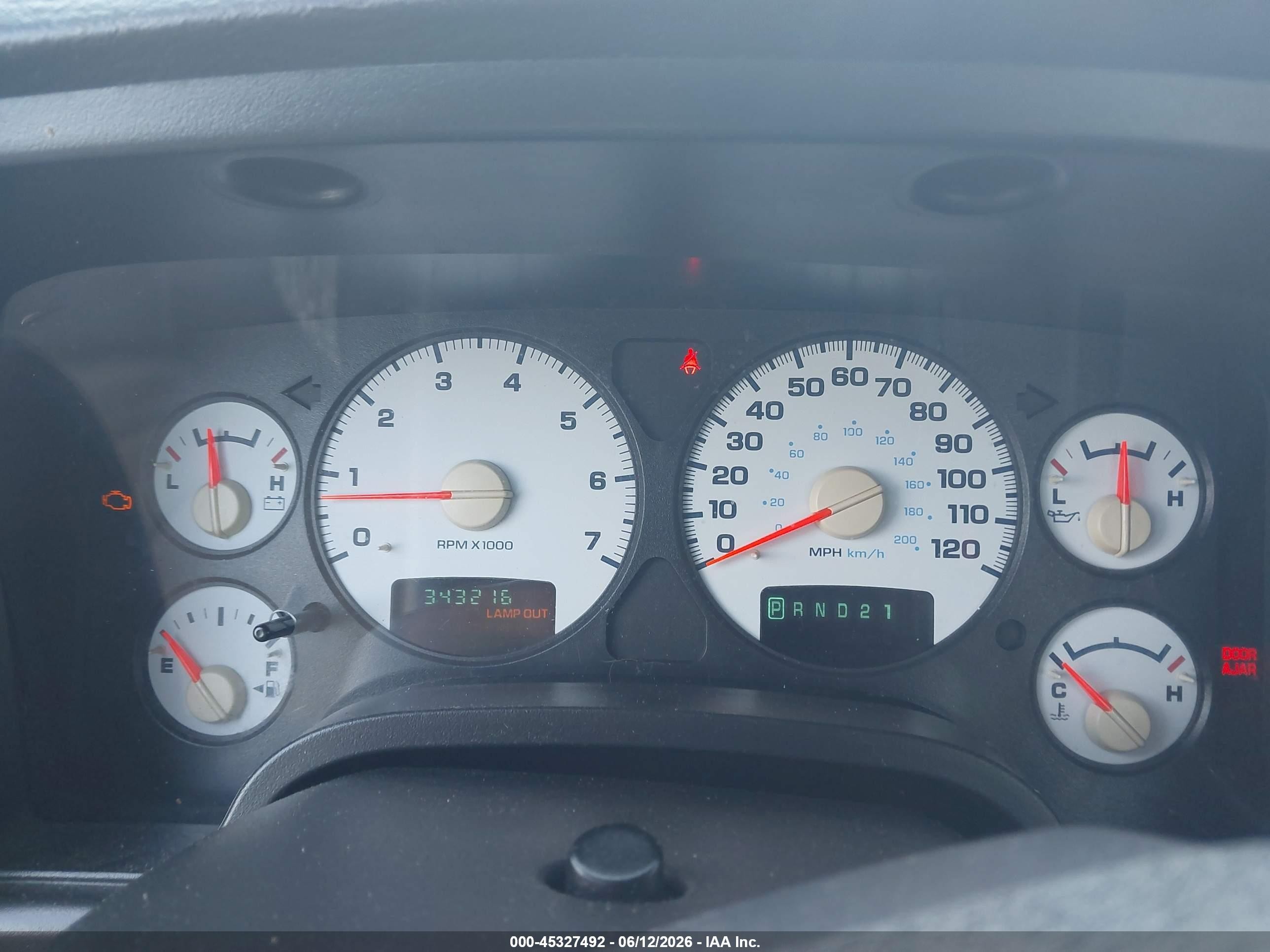 2004 Dodge Ram 1500 St Gray vin: 1D7HA16DX4J150753
