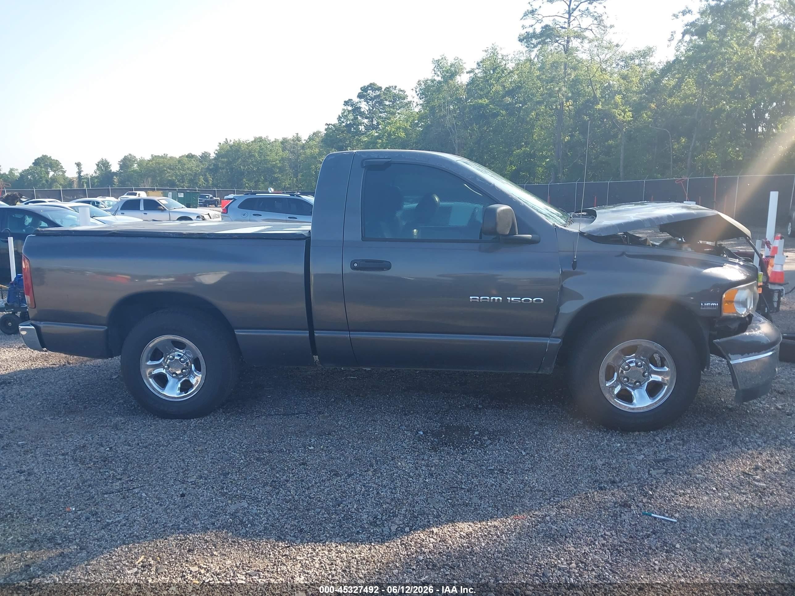2004 Dodge Ram 1500 St Gray vin: 1D7HA16DX4J150753