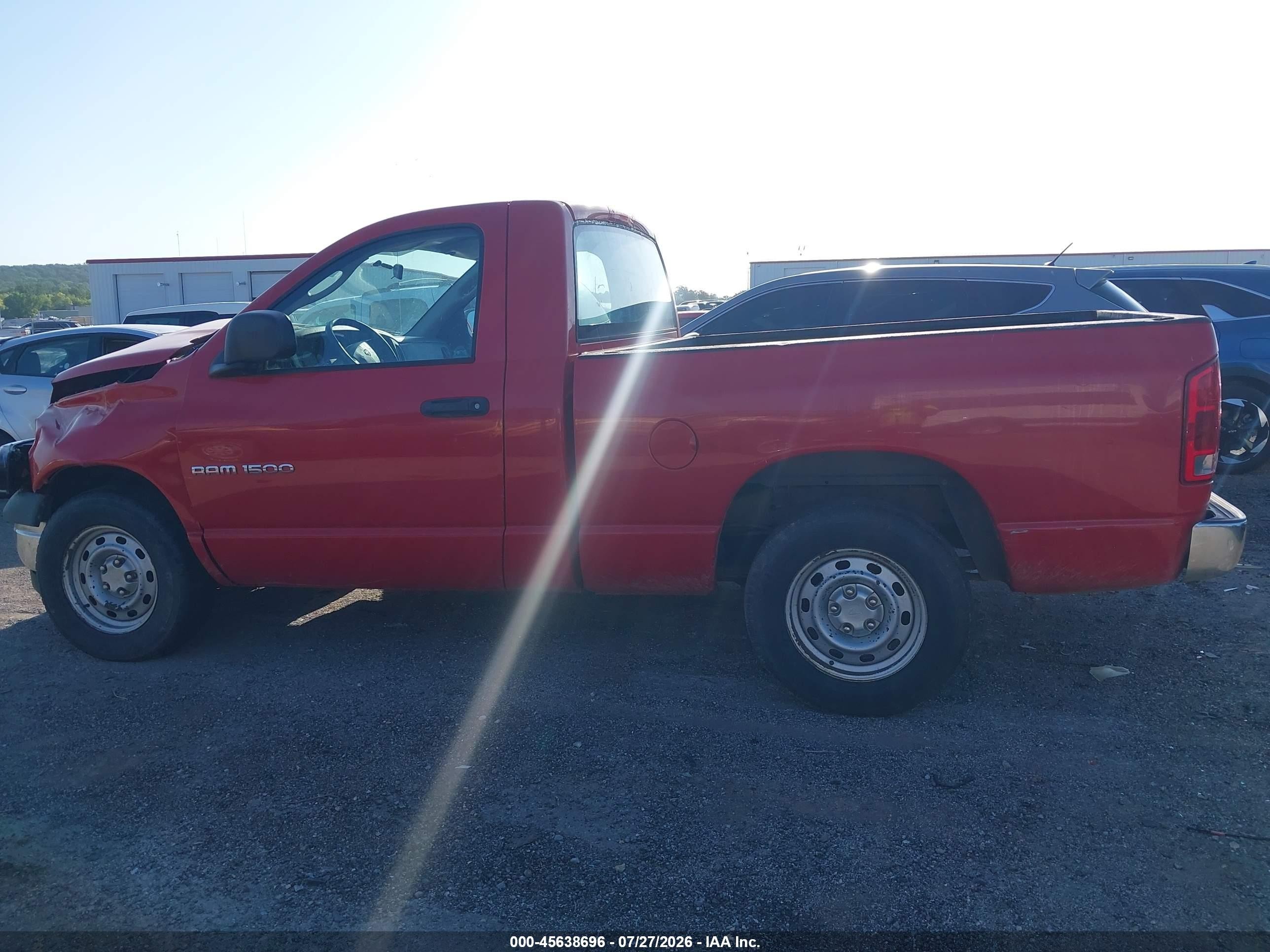 2004 Dodge Ram 1500 St Red vin: 1D7HA16K04J149724