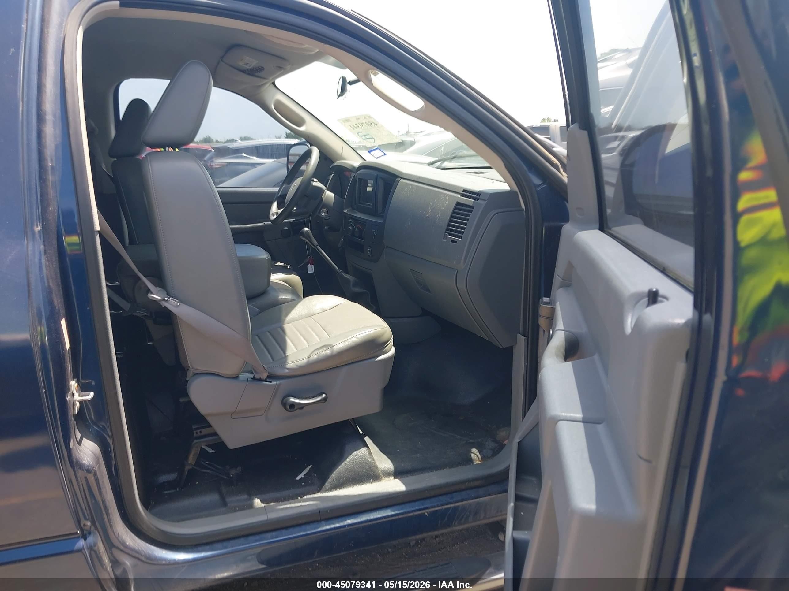 2007 Dodge Ram 1500 St Blue vin: 1D7HA16K07J625491