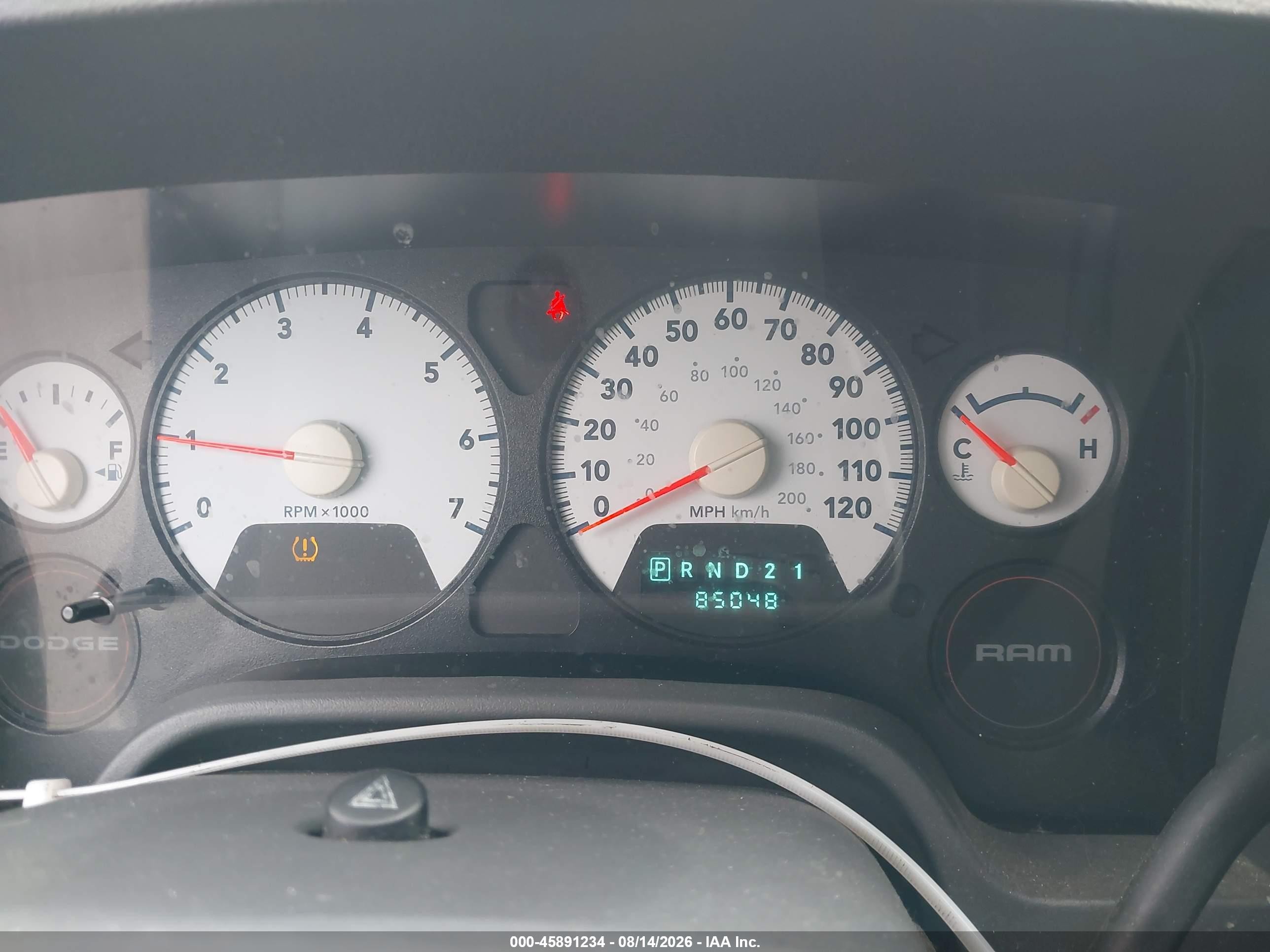 2008 Dodge Ram 1500 St/sxt Gray vin: 1D7HA16K08J203528