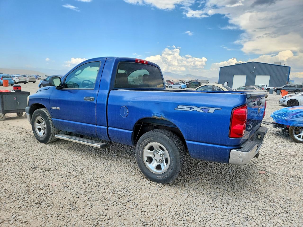 2008 Dodge Ram 1500 St Blue vin: 1D7HA16K08J241910