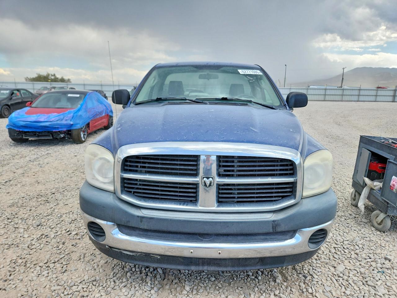2008 Dodge Ram 1500 St Blue vin: 1D7HA16K08J241910